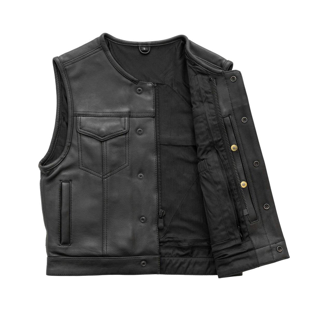 0-lowside-men-s-motorcycle-leather-vest-3.jpg Lowside Men's Motorcycle Leather Vest