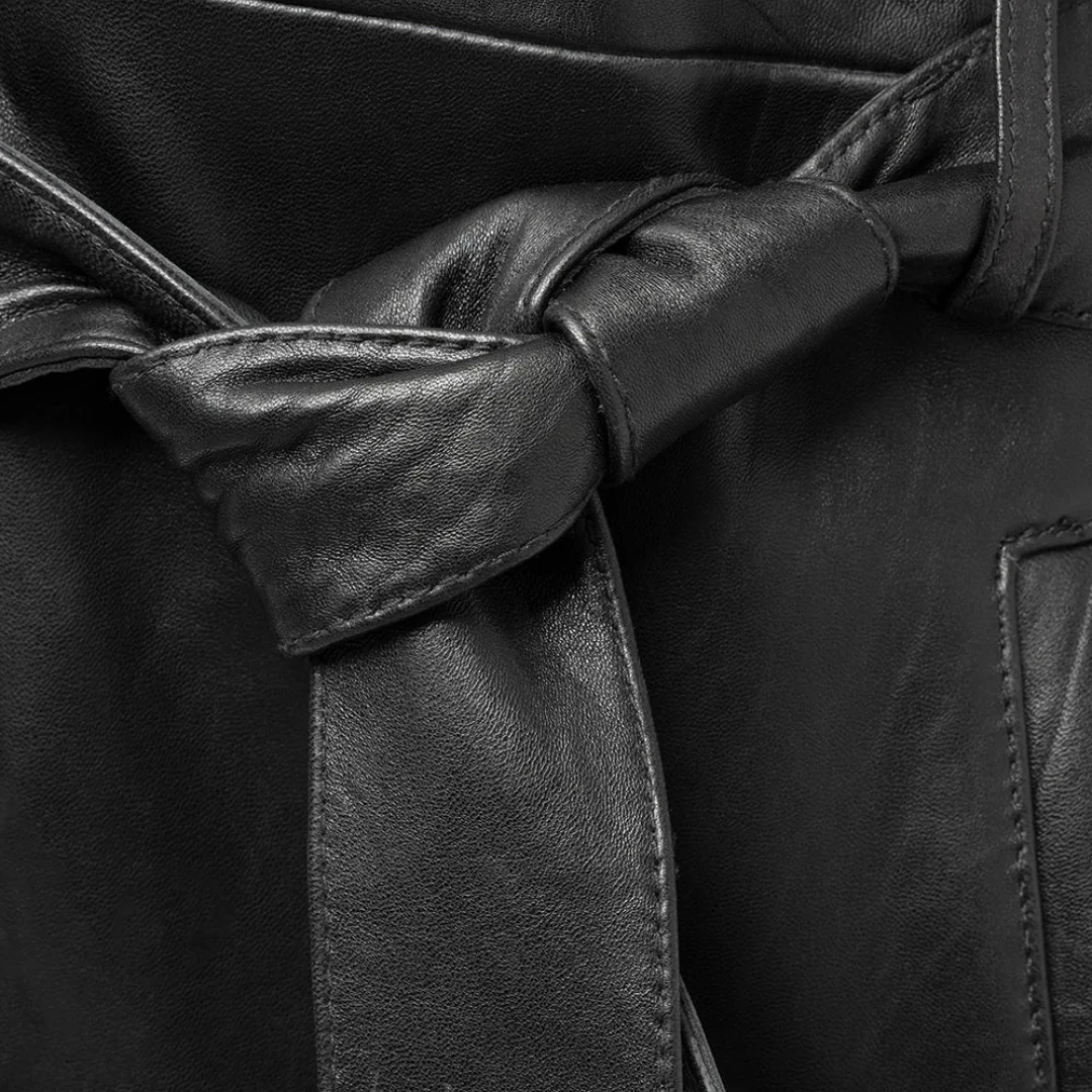 Janely Womens Fashion Leather Jacket