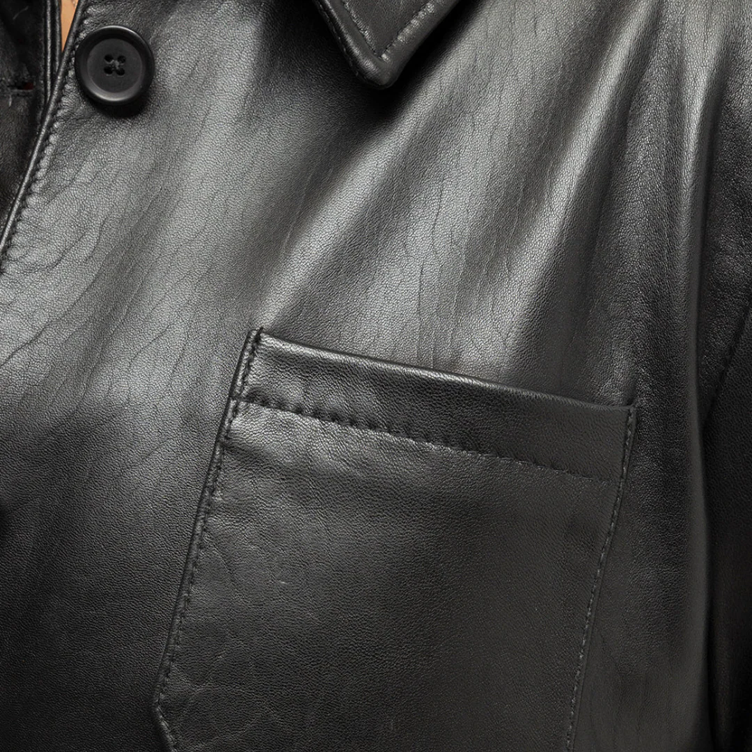 Janely Womens Fashion Leather Jacket
