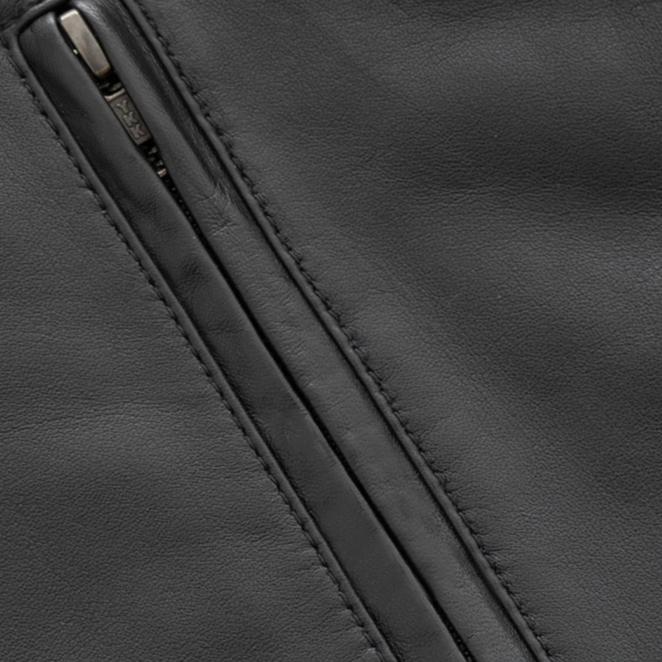Andre Mens Varsity Leather Jacket