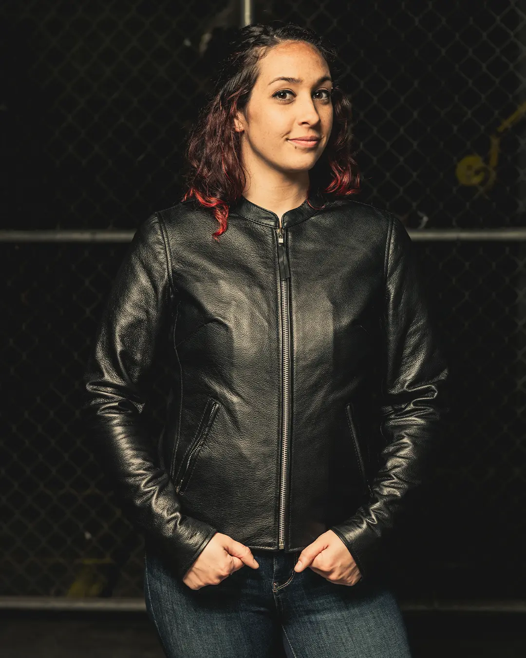Flashback - Women's Motorcycle Leather Jacket
