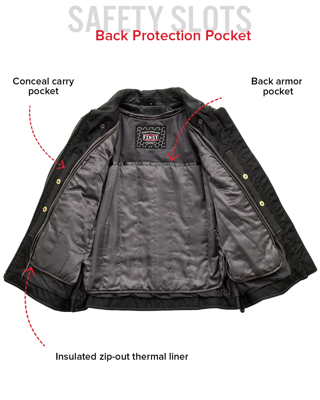 1145-free-spirit-women-s-motorcycle-leather-jacket-6.webp Free Spirit - Women's Motorcycle Leather Jacket