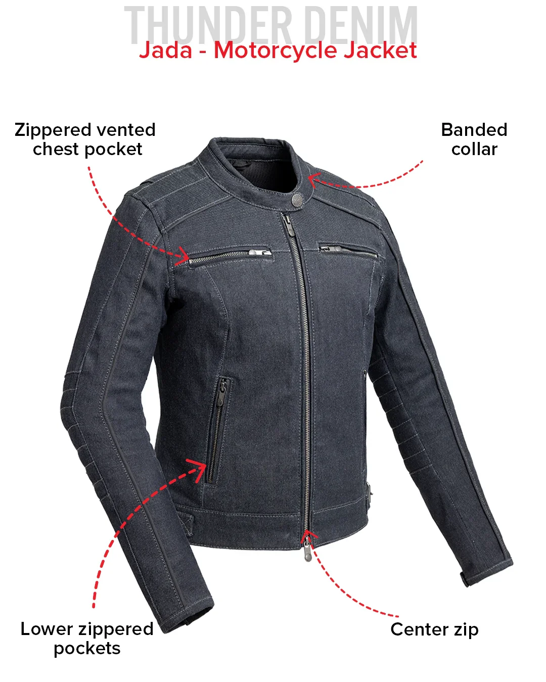 Jada - Women's Thunder Denim Jacket