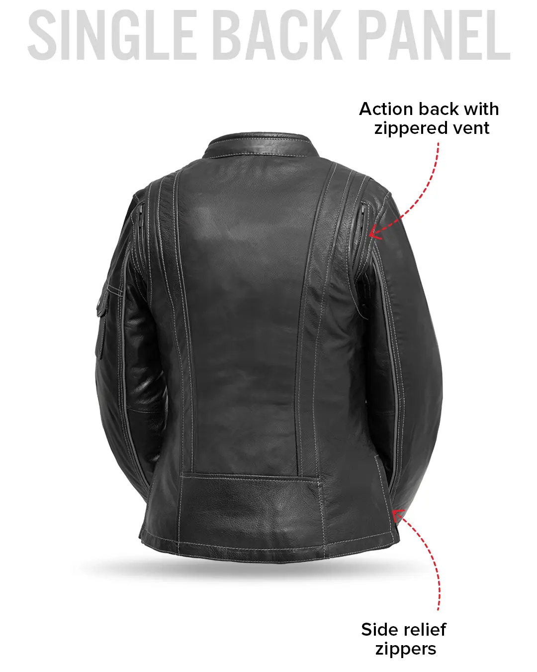 1268-outlander-women-s-motorcycle-leather-jacket-7.webp Outlander - Women's Motorcycle Leather Jacket