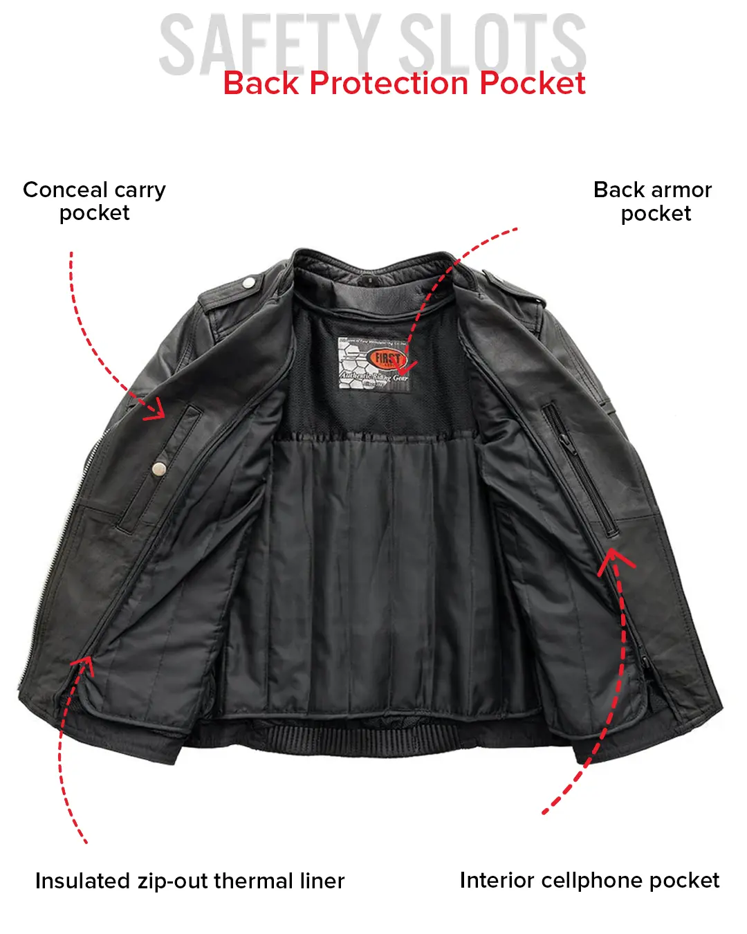 Tantrum - Women's Motorcycle Leather Jacket