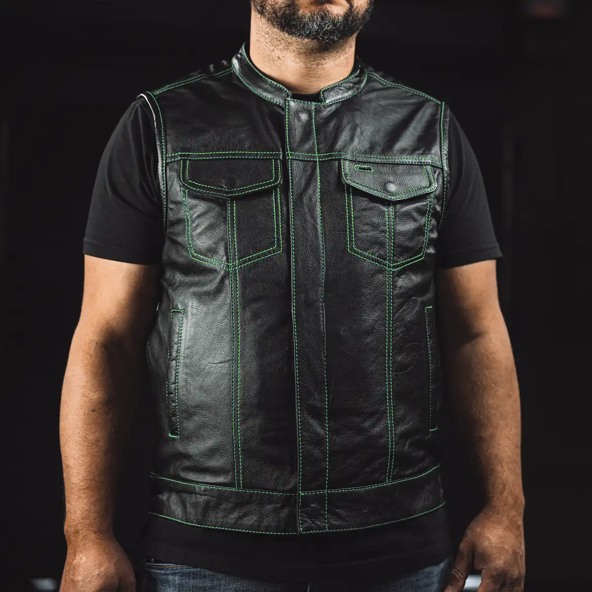 141-the-cut-men-s-motorcycle-leather-vest-multiple-color-options-3.webp The Cut Men's Motorcycle Leather Vest, Multiple Color Options