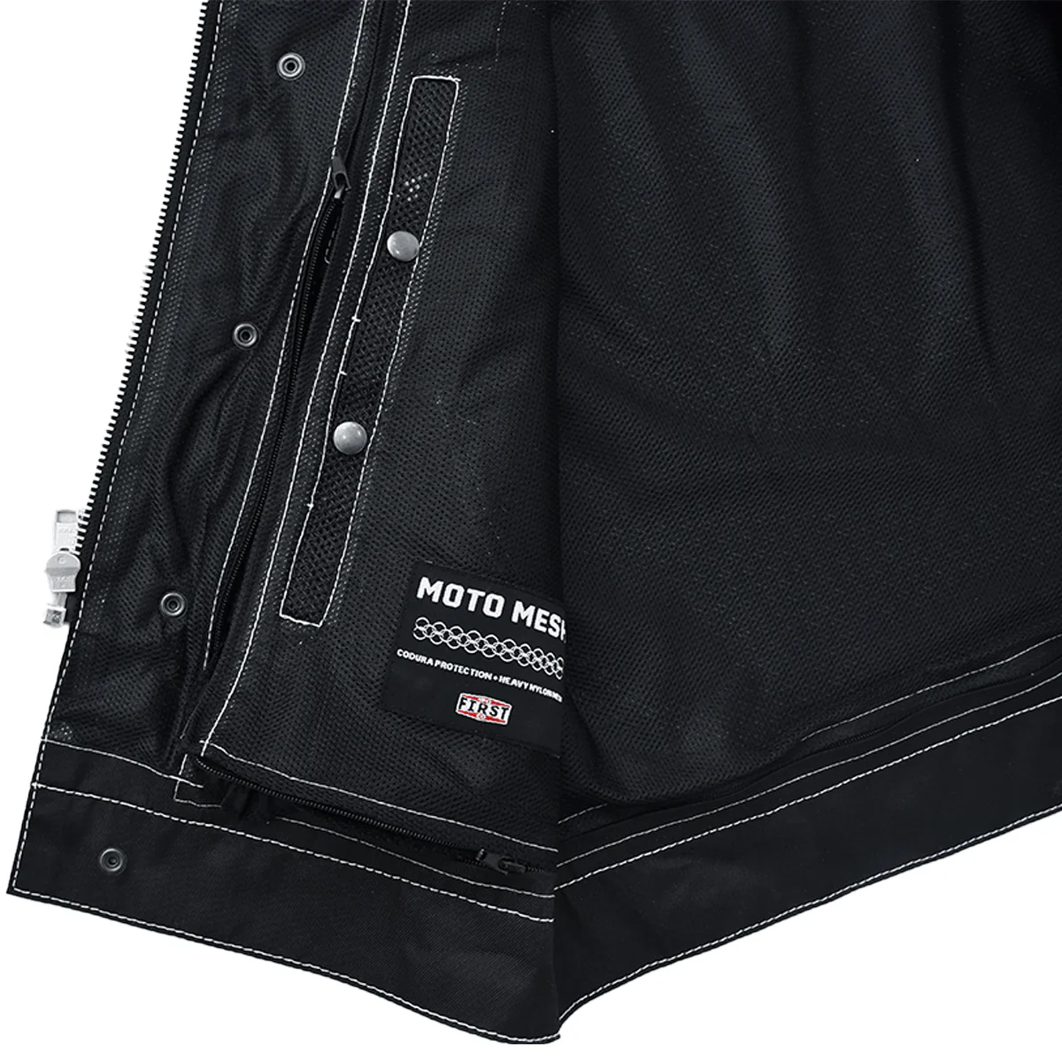Drifter - Cordura/Mesh Men’s Motorcycle Vest