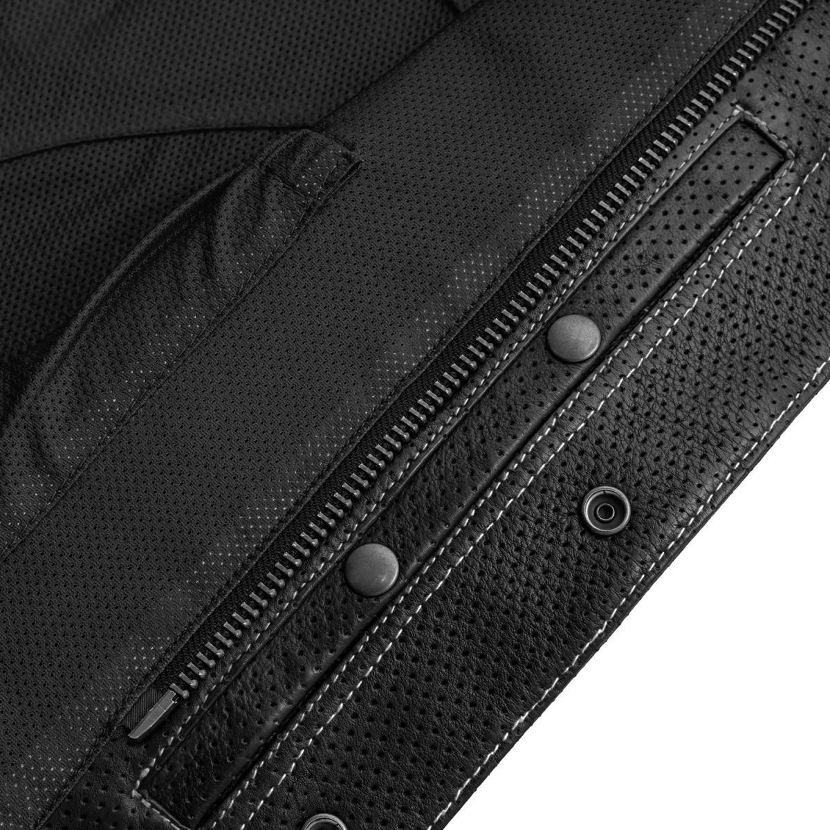 1685-lowside-men-s-perforated-motorcycle-leather-vest-14.webp Lowside Men's Perforated Motorcycle Leather Vest