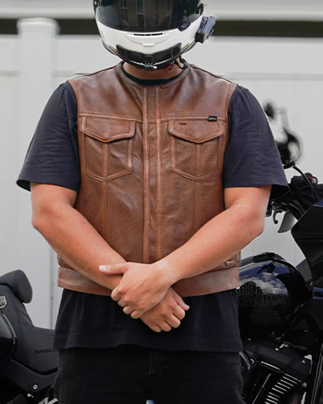 1685-lowside-men-s-perforated-motorcycle-leather-vest-37.jpg Lowside Men's Perforated Motorcycle Leather Vest