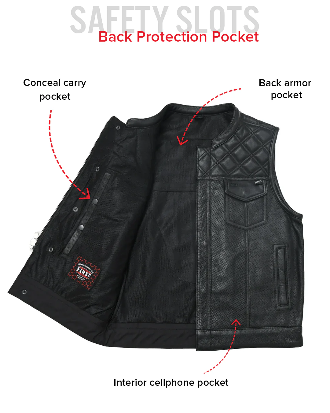 1849-downside-perforated-men-s-motorcycle-leather-vest-15.webp Downside Perforated Men's Motorcycle Leather Vest