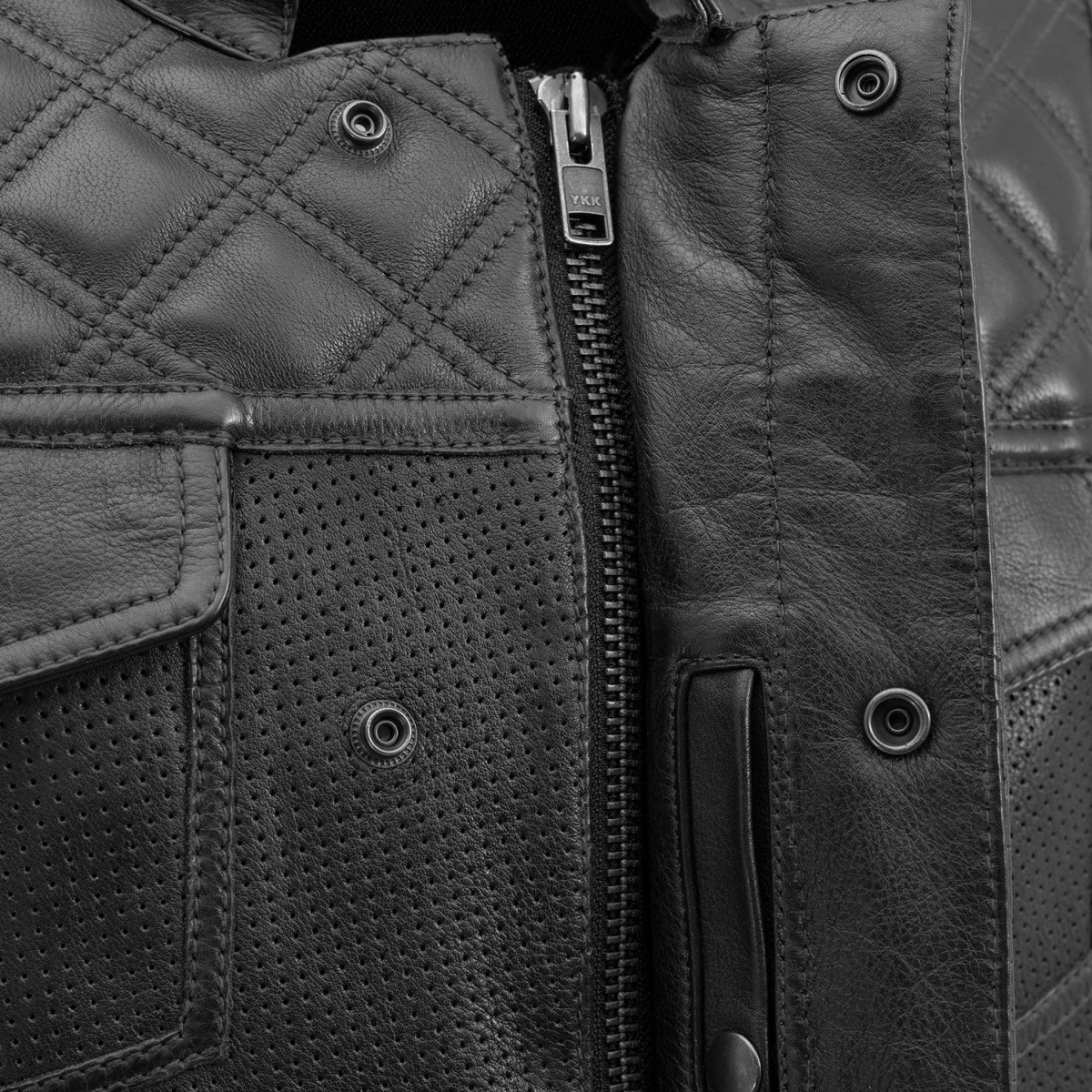 1849-downside-perforated-men-s-motorcycle-leather-vest-4.jpg Downside Perforated Men's Motorcycle Leather Vest