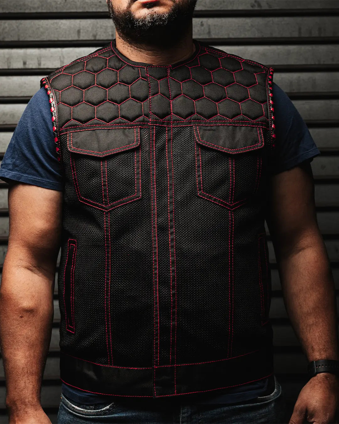 1877-lowside-hornet-moto-mesh-men-s-club-style-vest-30.jpg Lowside Hornet Moto Mesh Men's Club Style Vest