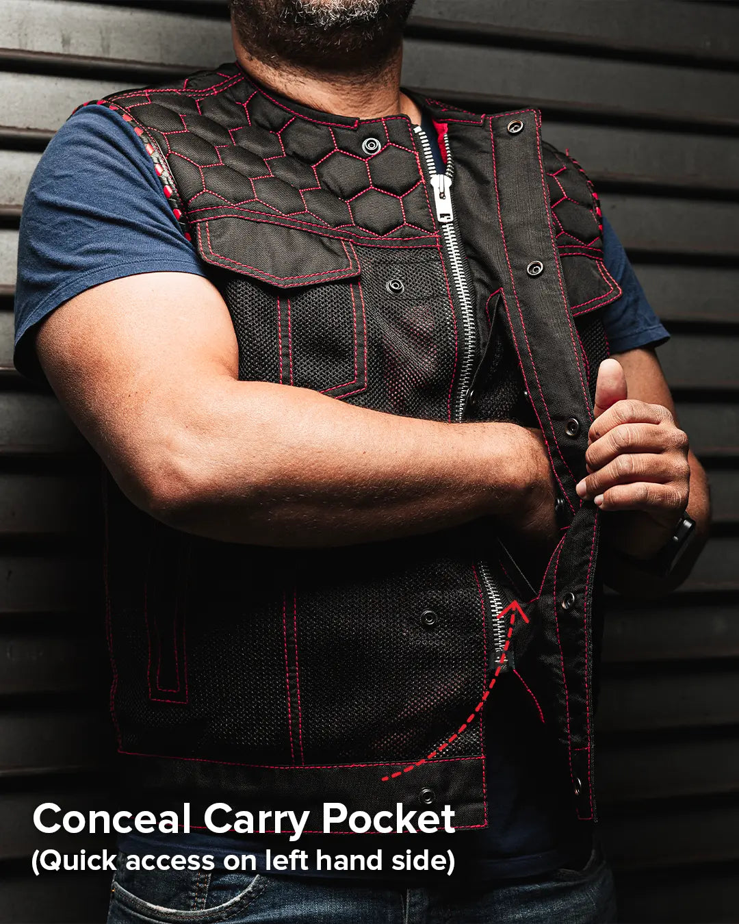 1910-hornet-moto-mesh-men-s-club-style-vest-22.jpg Hornet Moto Mesh Men's Club Style Vest
