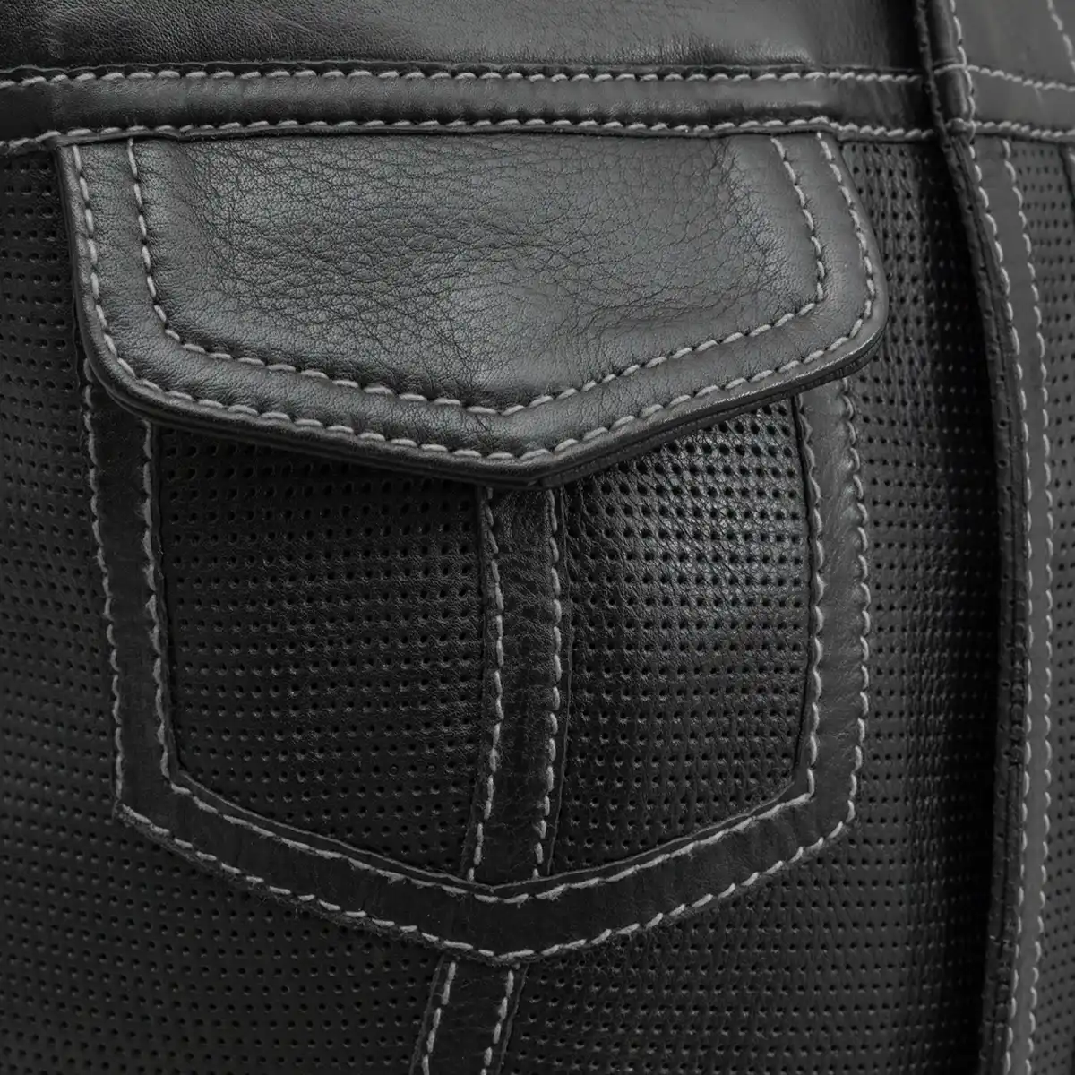 2063-jessica-perforated-women-s-motorcycle-leather-vest-11.webp Jessica Perforated Women's Motorcycle Leather Vest