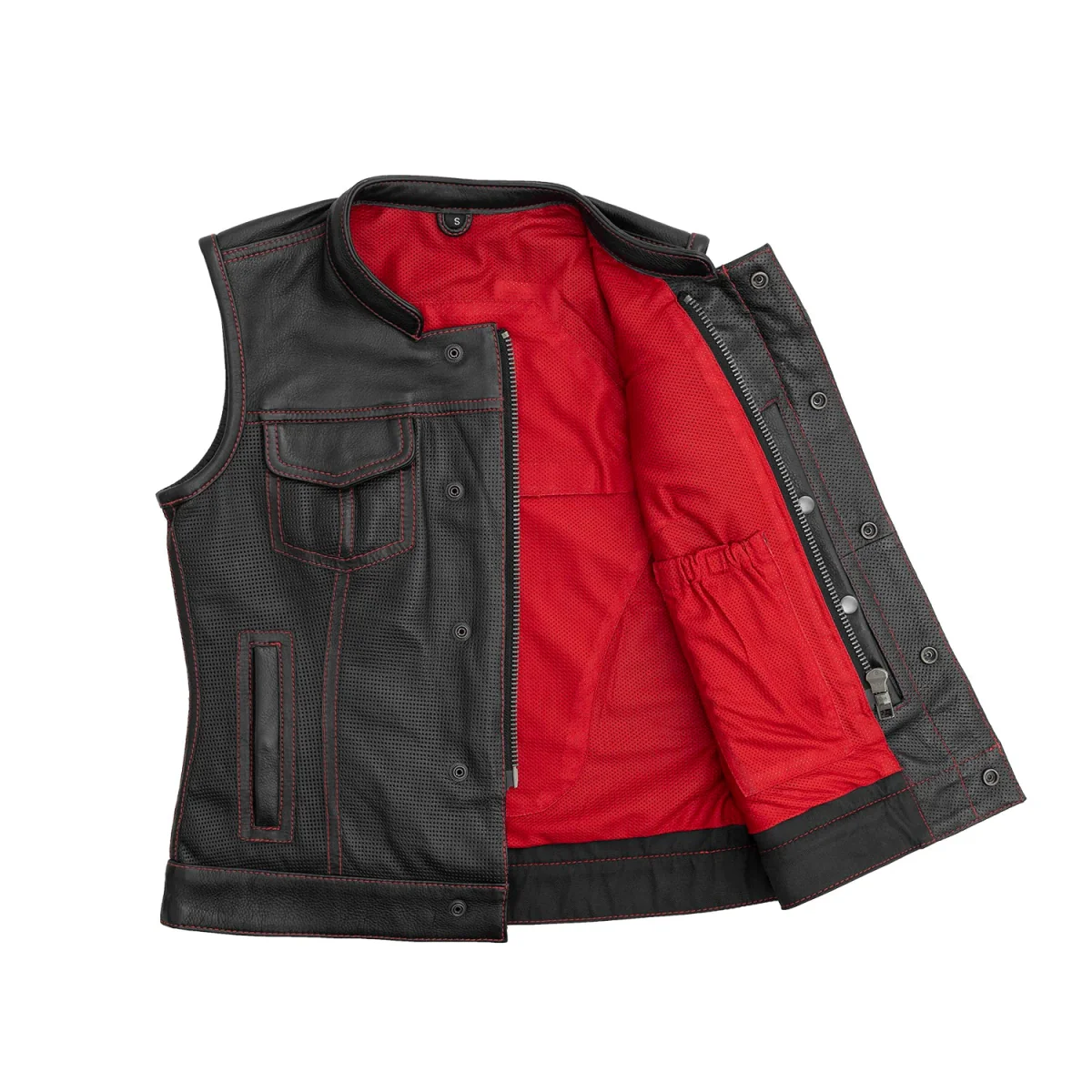 2063-jessica-perforated-women-s-motorcycle-leather-vest-7.webp Jessica Perforated Women's Motorcycle Leather Vest
