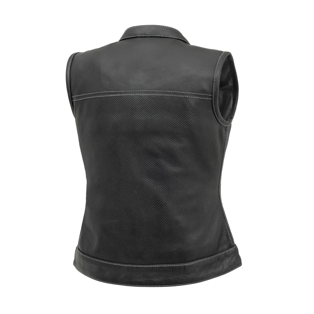 2063-jessica-perforated-women-s-motorcycle-leather-vest-9.webp Jessica Perforated Women's Motorcycle Leather Vest