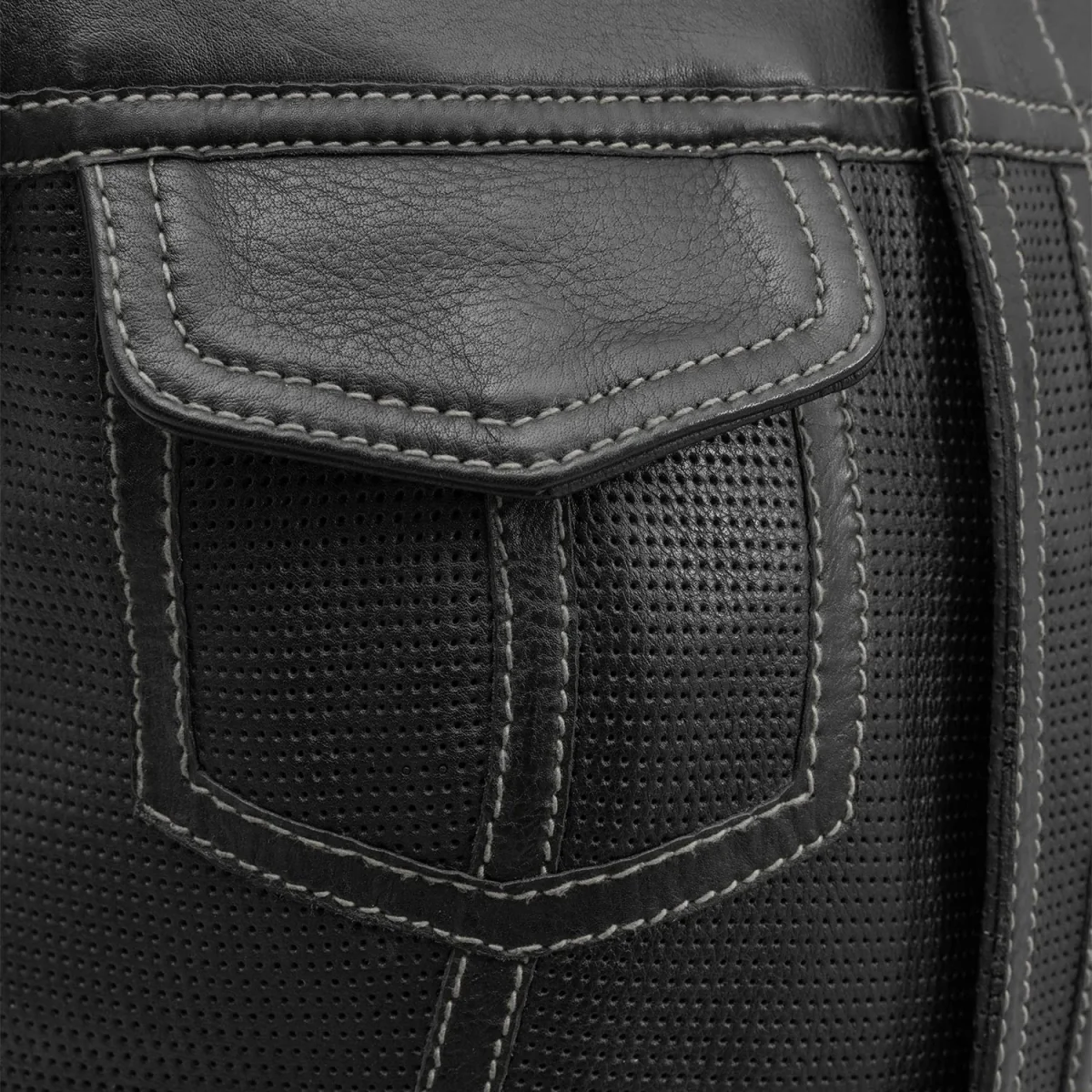 2094-bonnie-perforated-women-s-motorcycle-leather-vest-13.webp Bonnie Perforated Women's Motorcycle Leather Vest