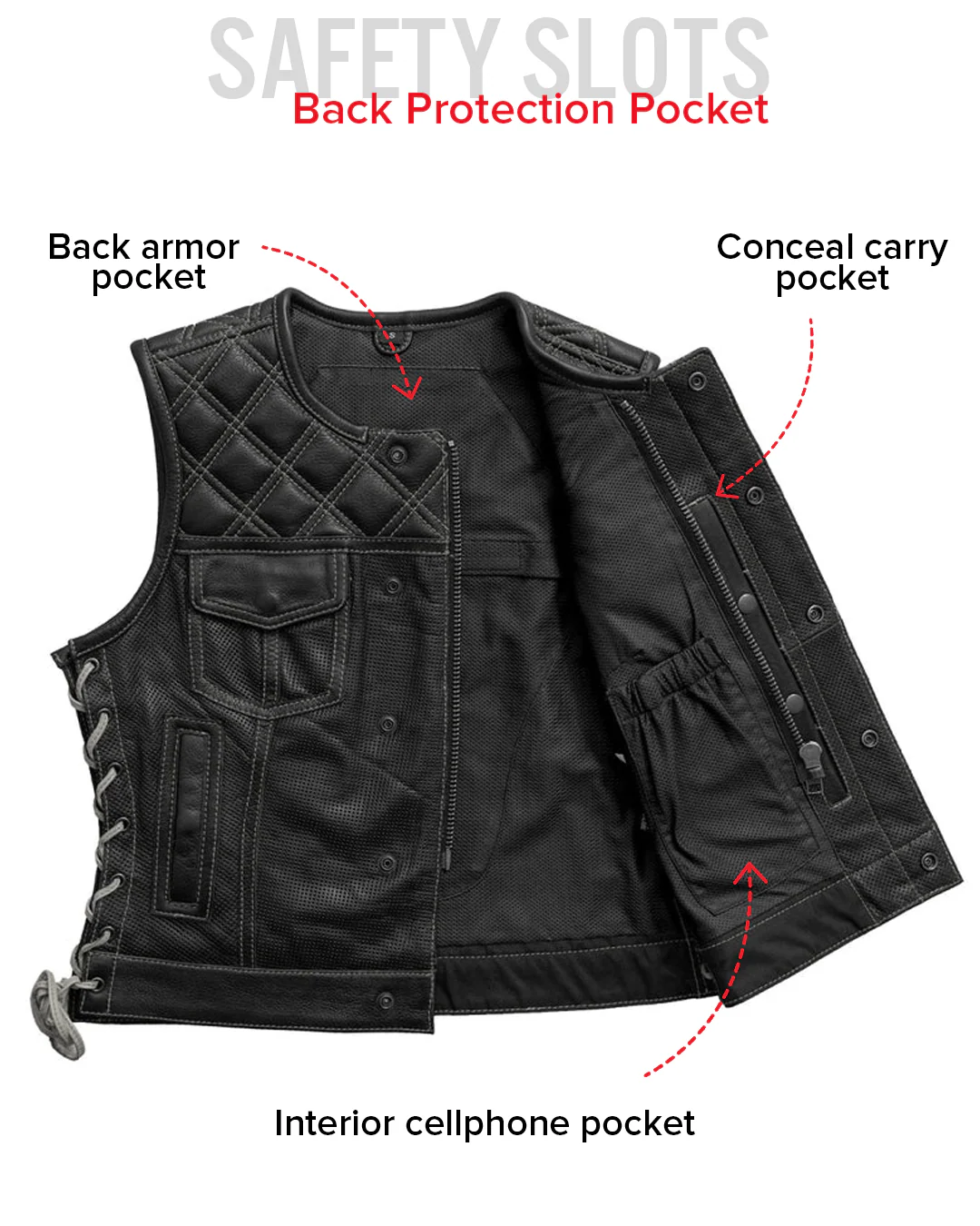 2094-bonnie-perforated-women-s-motorcycle-leather-vest-19.webp Bonnie Perforated Women's Motorcycle Leather Vest