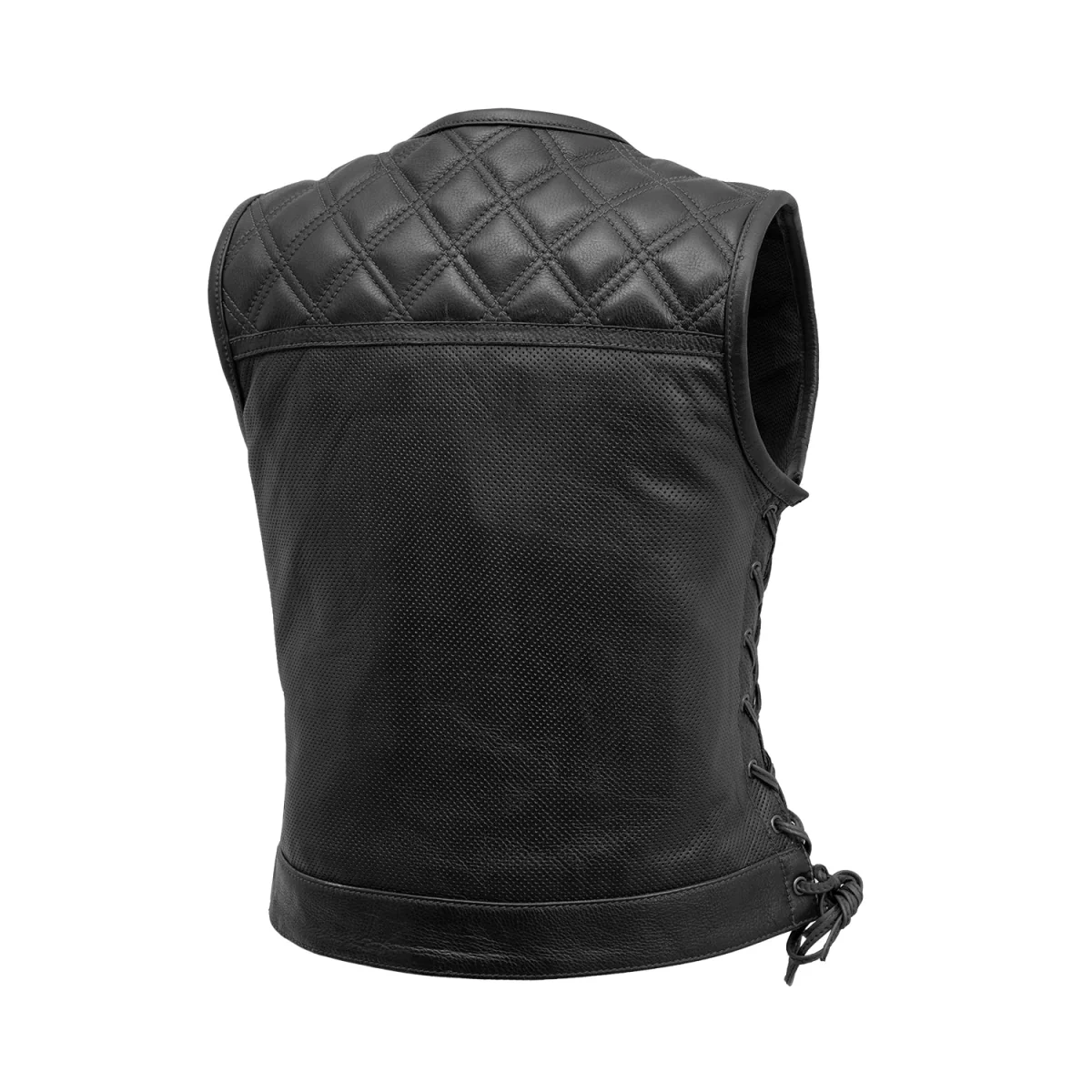2094-bonnie-perforated-women-s-motorcycle-leather-vest-2.webp Bonnie Perforated Women's Motorcycle Leather Vest