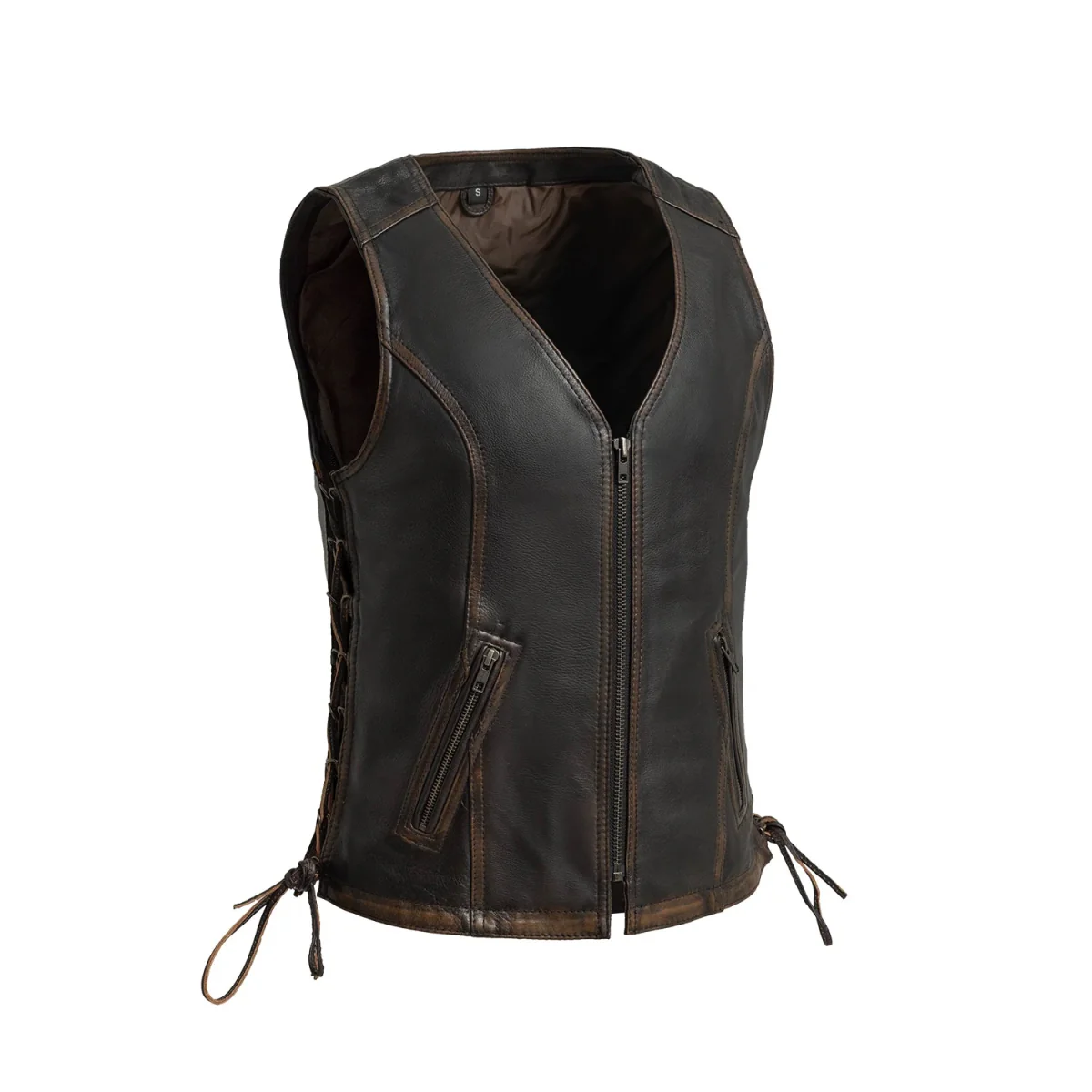 2179-cindy-women-s-motorcycle-leather-vest-brown-beige-1.webp Cindy - Women's Motorcycle Leather Vest Brown Beige