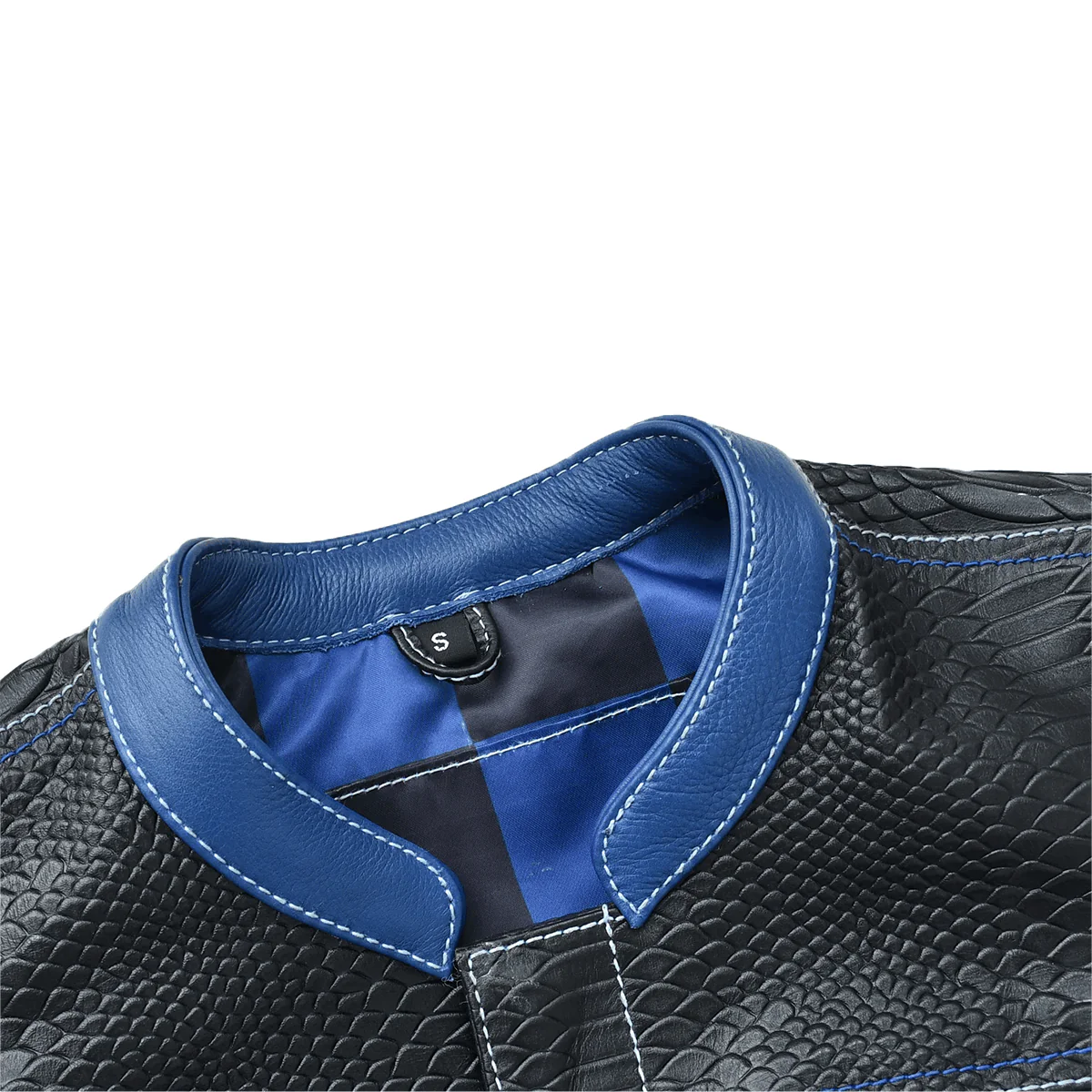 Rustline - Black Dragon Women’s Leather Motorcycle Vest