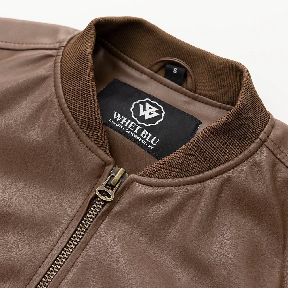 Myles Men's Vegan Faux Leather Jacket