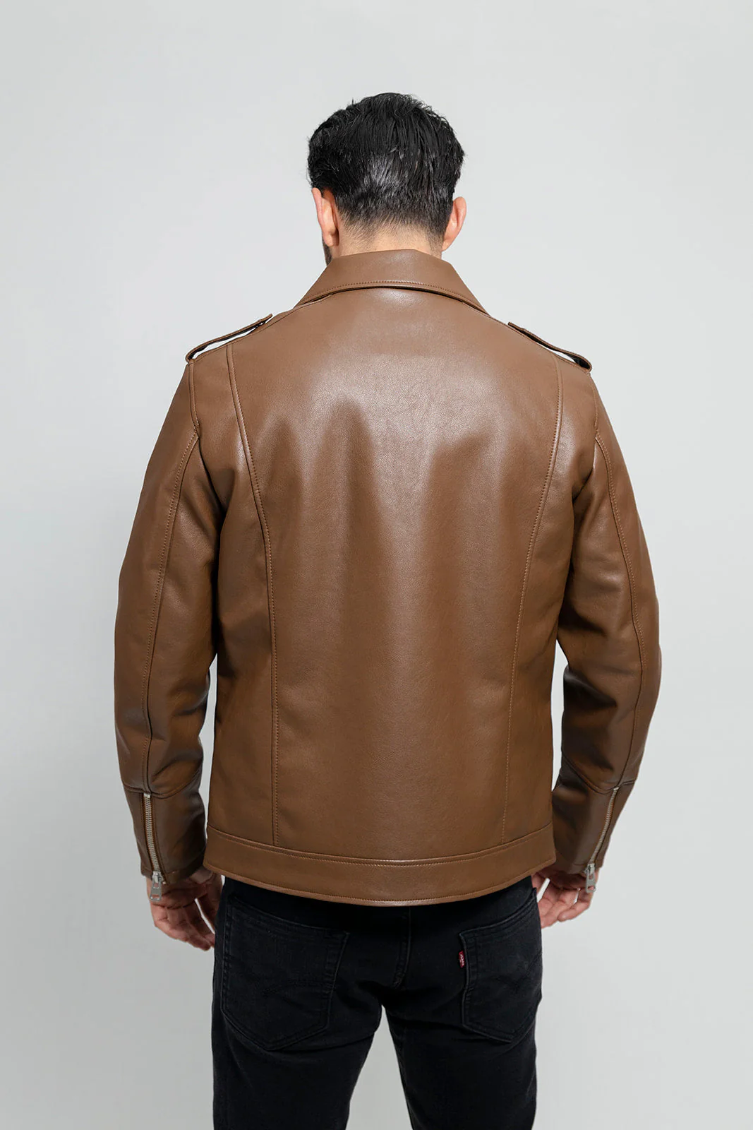 Nash Vegan Faux Leather Jacket