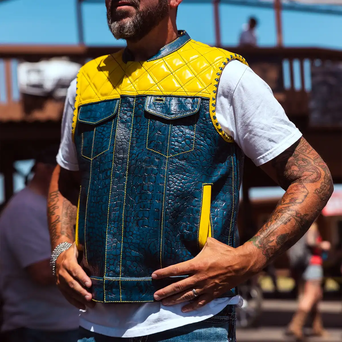 Mens Club Style Custom Vest