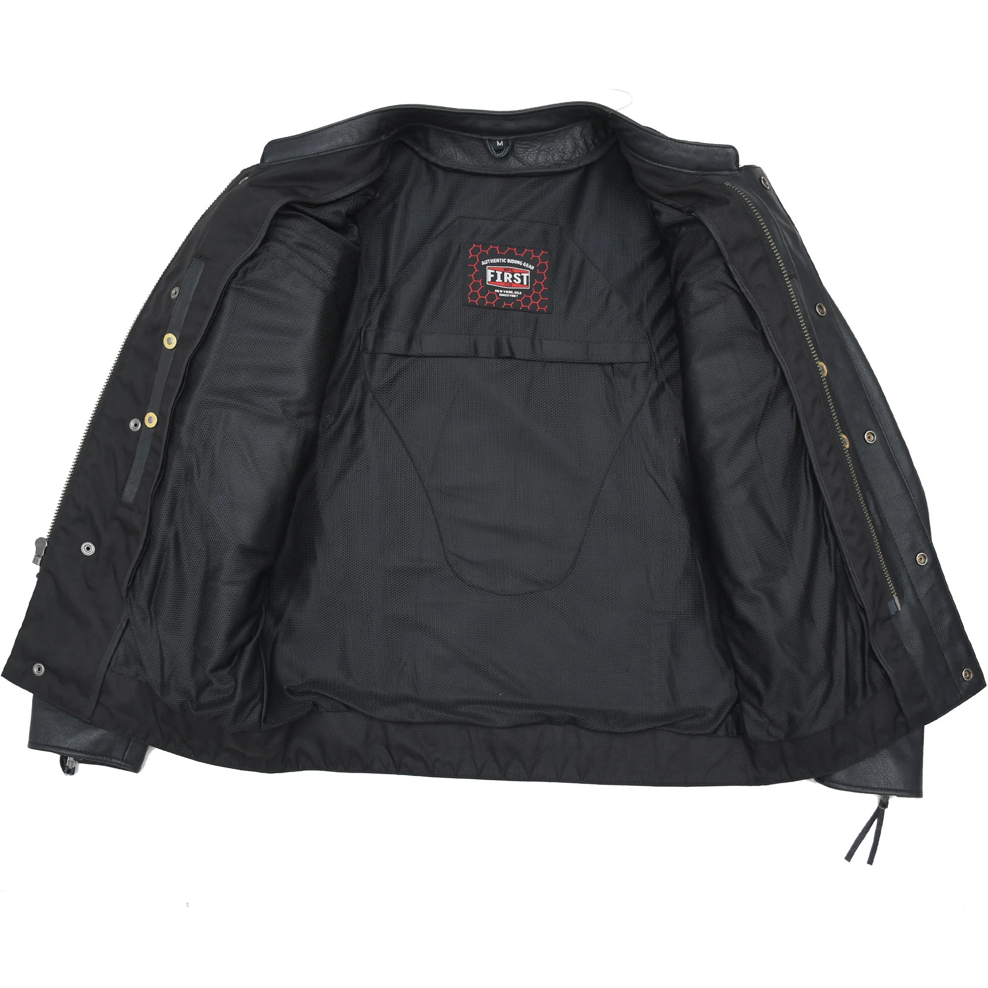 Raider Men's Motorcycle Leather Jacket