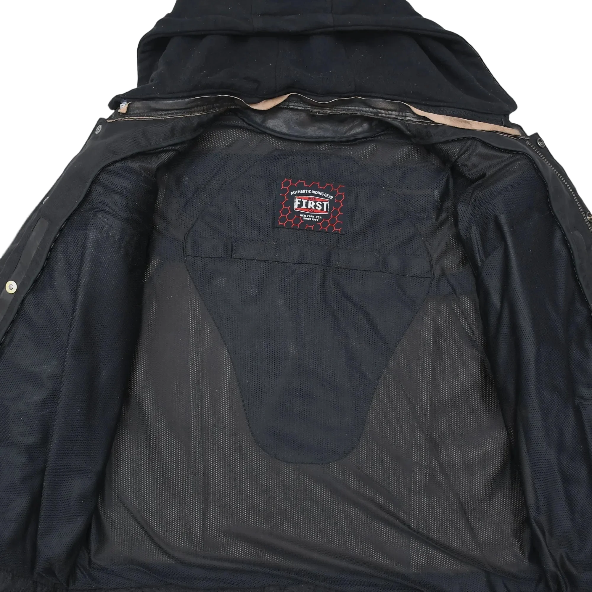 Vendetta Men's Motorcycle Leather Jacket