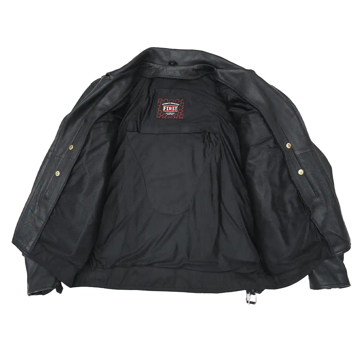 Mastermind Men's Motorcycle Leather Jacket