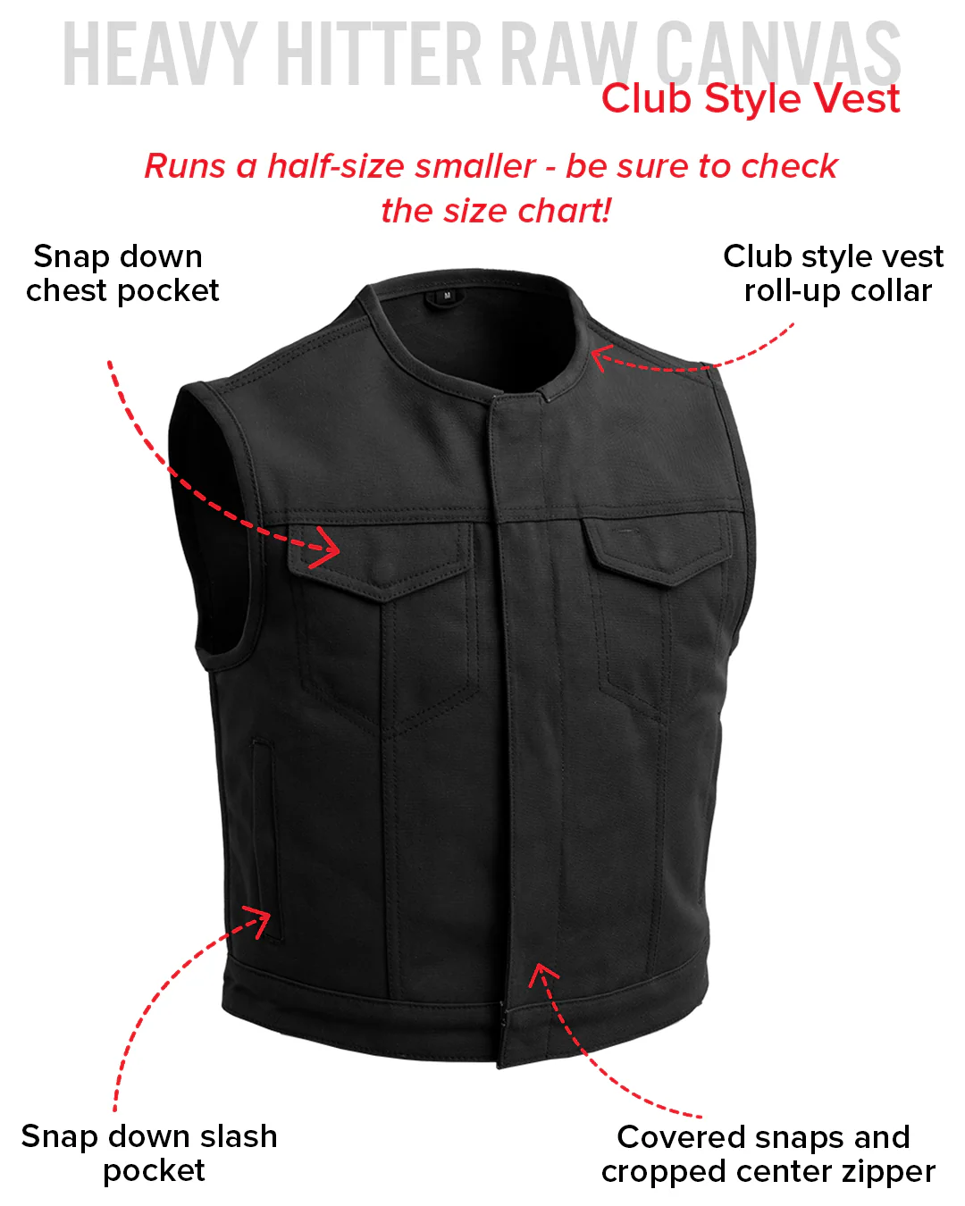 2597-lowside-black-men-s-motorcycle-canvas-vest-8.webp Lowside Black Men's Motorcycle Canvas Vest