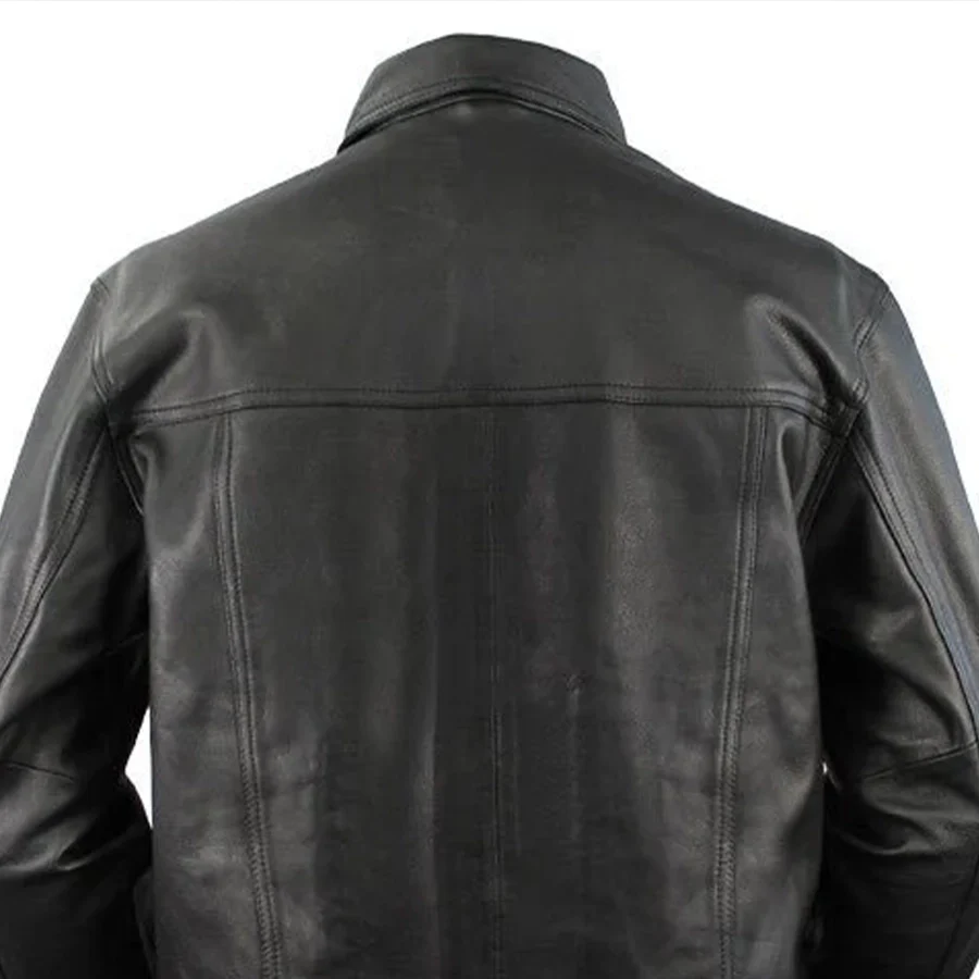 2653-milestone-men-s-leather-motorcycle-shirt-5.webp Milestone - Men's Leather Motorcycle Shirt
