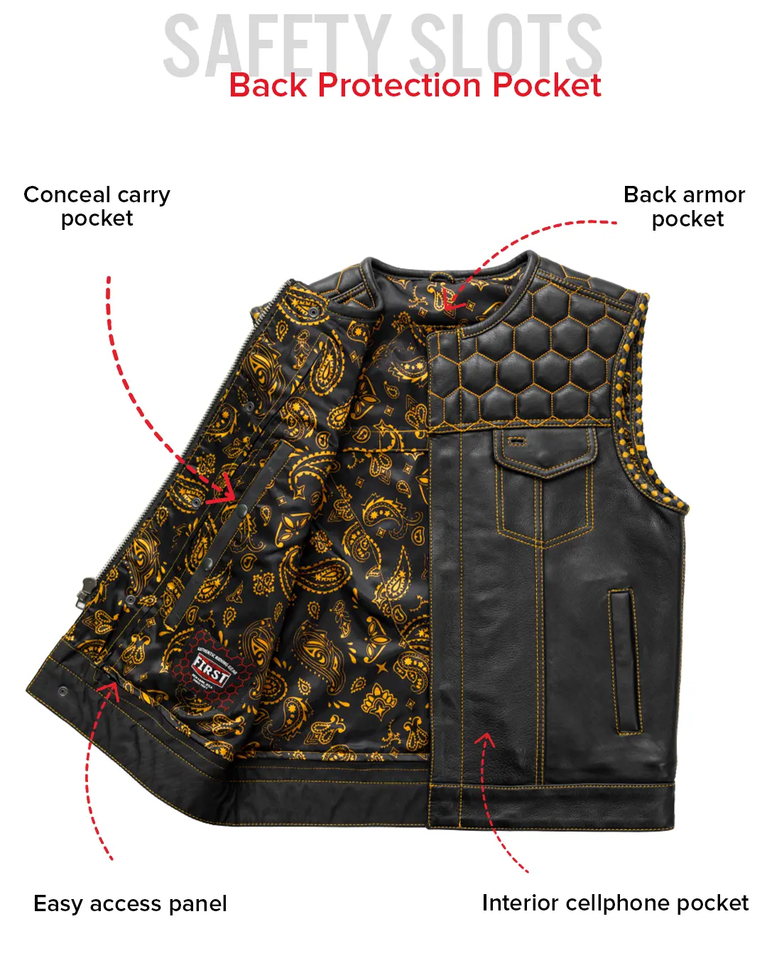279-hornet-men-s-club-style-leather-vest-38.webp Hornet Men's Club Style Leather Vest