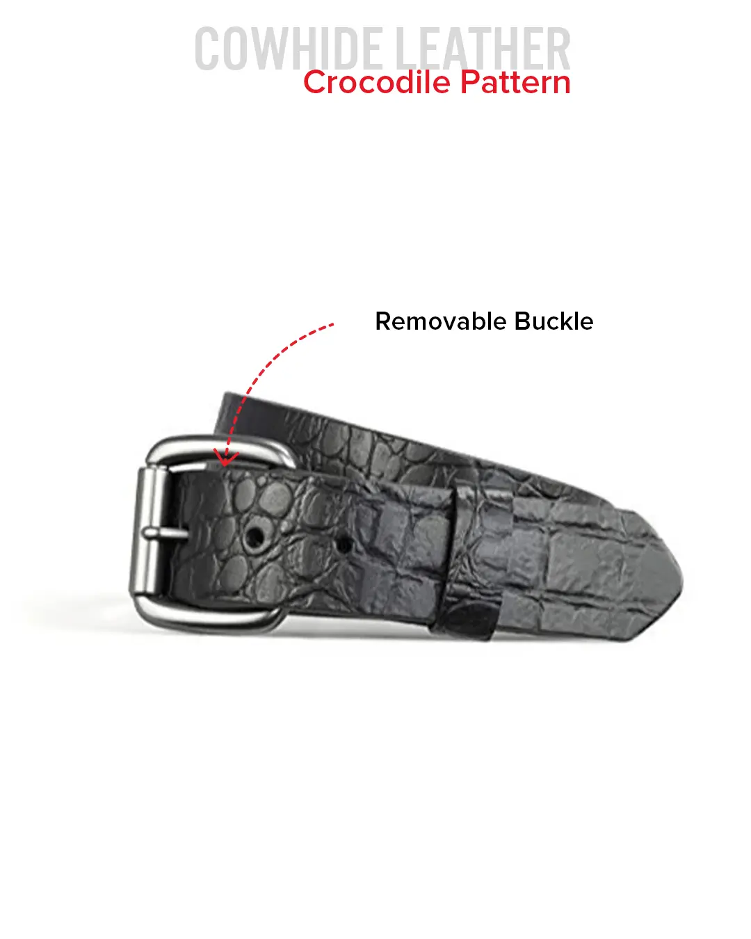 3039-crocodile-pattern-leather-belt-3.webp Crocodile Pattern Leather Belt
