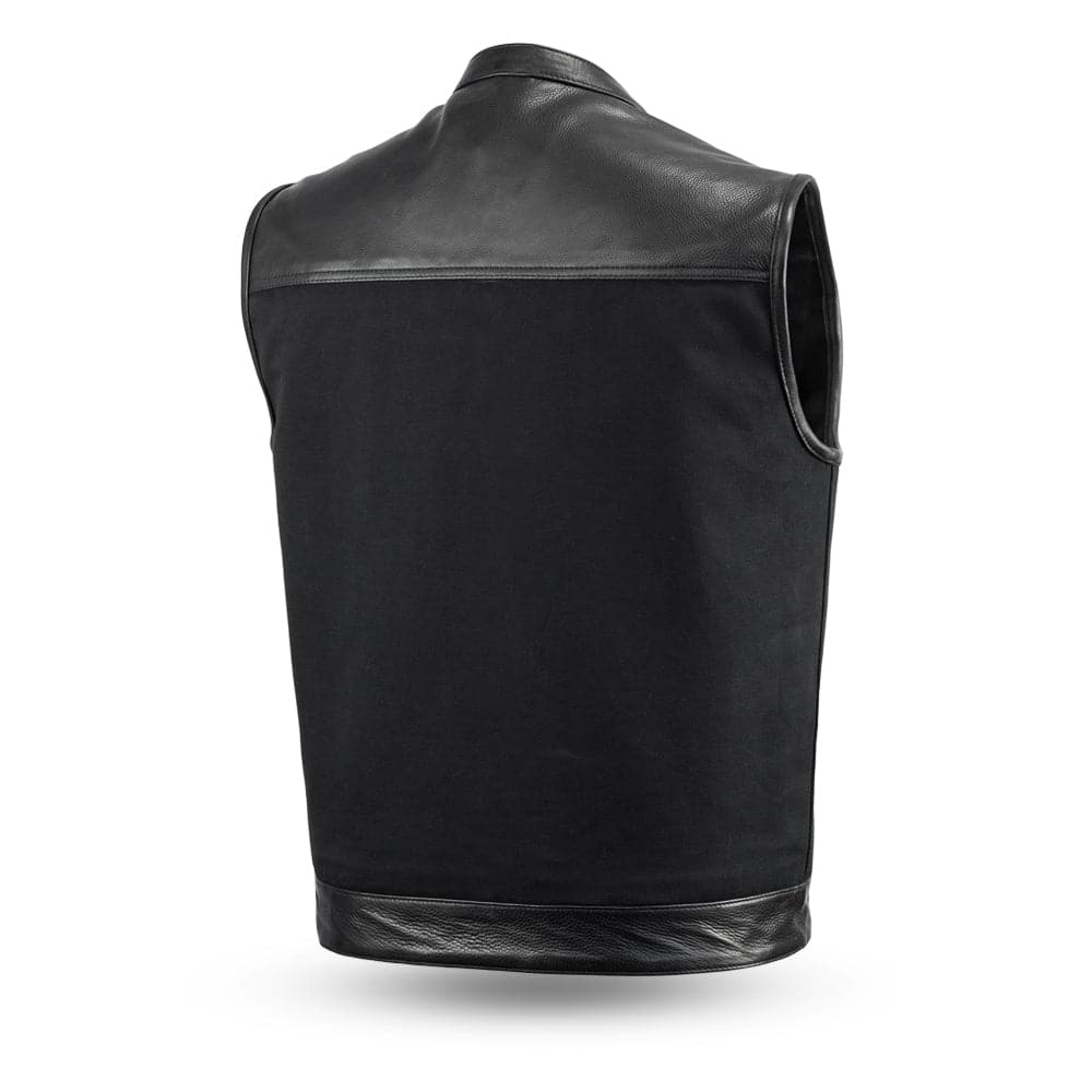 3368-49-51-vest-motorcycle-leather-canvas-vest-2.jpg 49/51 Vest Motorcycle Leather Canvas Vest