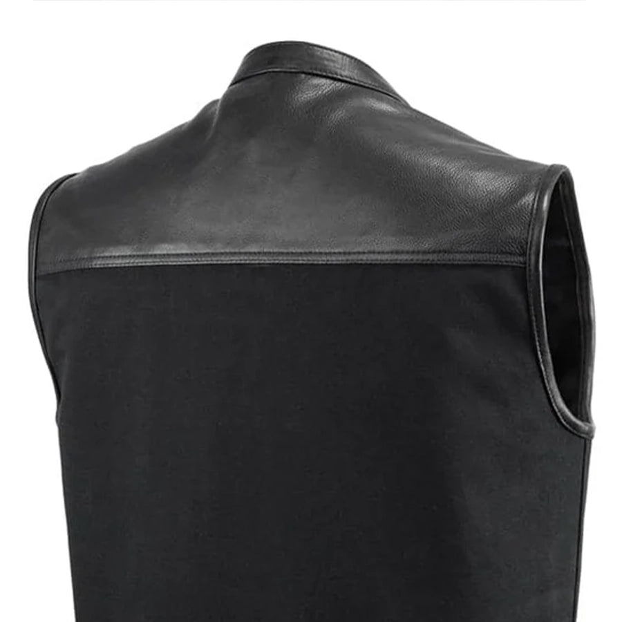 3368-49-51-vest-motorcycle-leather-canvas-vest-5.jpg 49/51 Vest Motorcycle Leather Canvas Vest