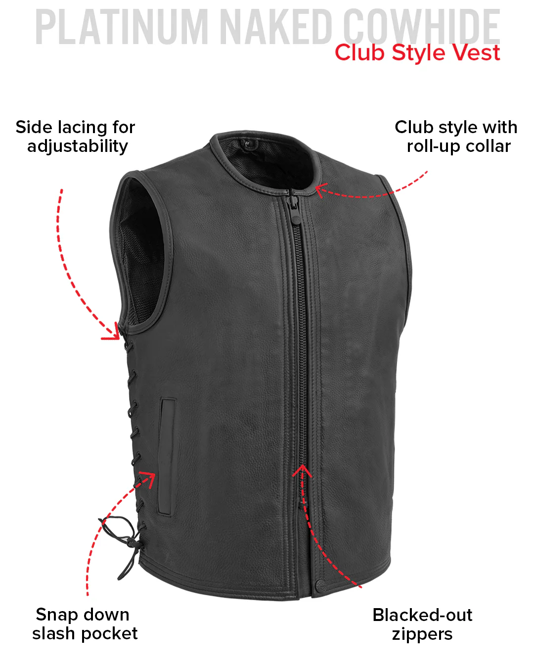 3393-venom-men-s-motorcycle-leather-vest-5.webp Venom Men's Motorcycle Leather Vest