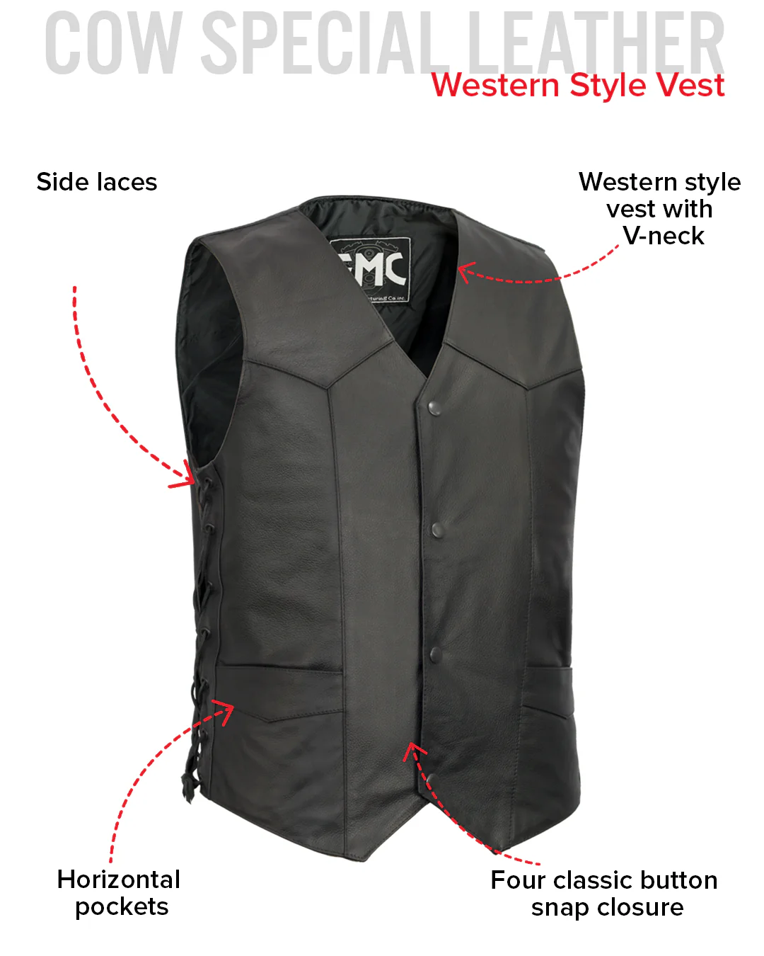 3416-carbine-men-s-western-style-leather-motorcycle-vest-6.webp Carbine Men's Western Style Leather Motorcycle Vest