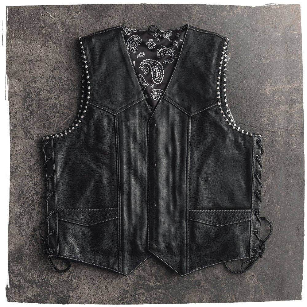 Mens Western Style Custom Vest
