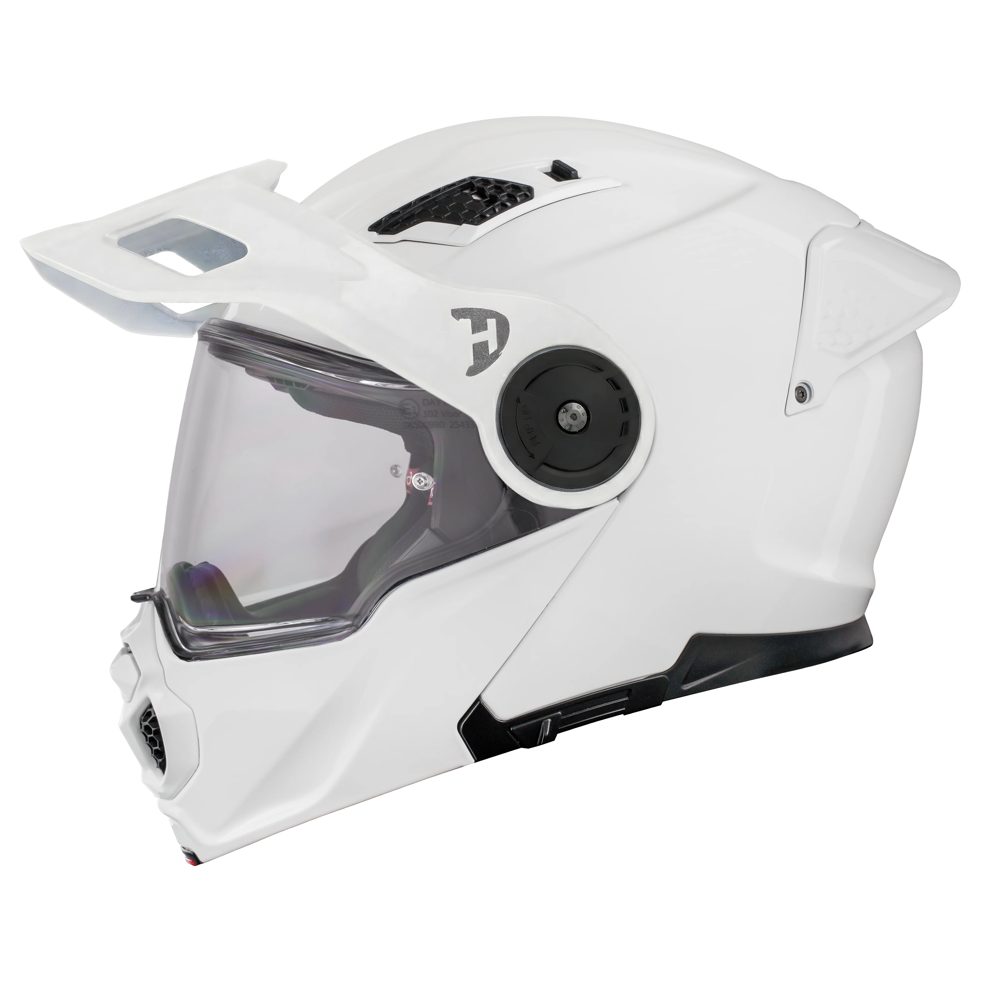 D.O.T. & ECE Daytona C6- Hi-Gloss White