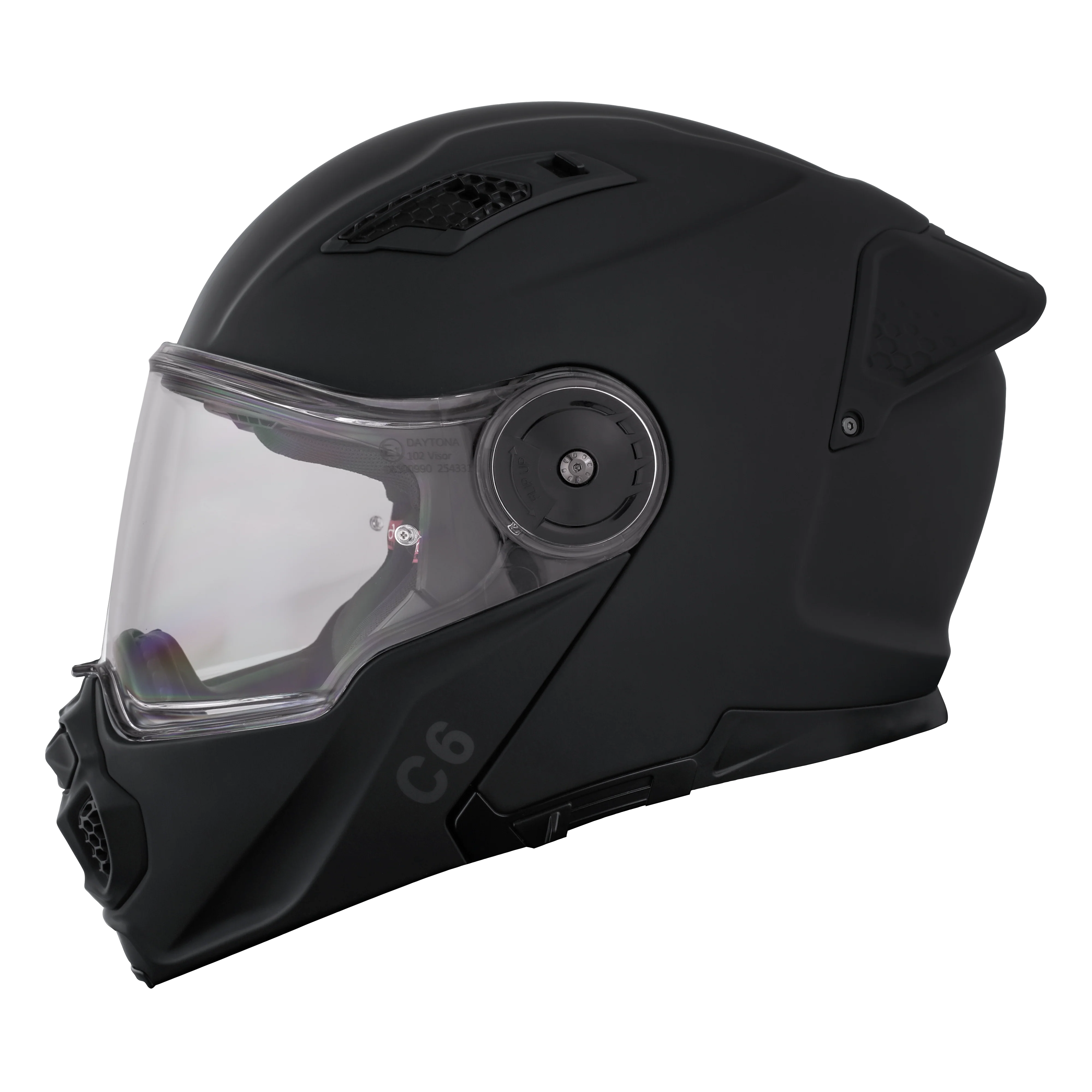D.O.T. & ECE Daytona C6- Dull Black