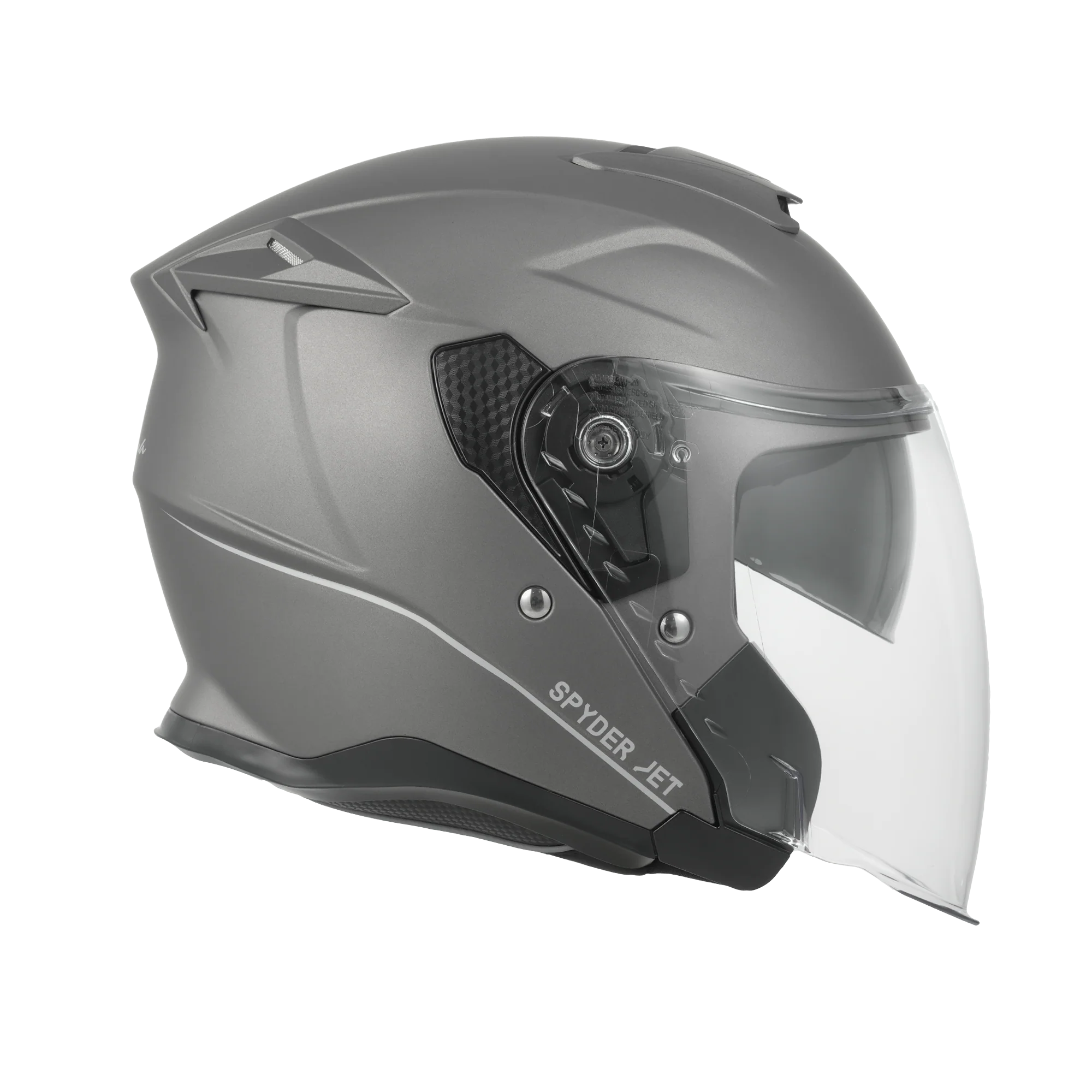 4068-d.o.t.-ece-daytona-spyder-jet-gun-metal-grey-dull-metallic-4.webp D.O.T. & ECE Daytona Spyder Jet- Gun Metal Grey Dull Metallic