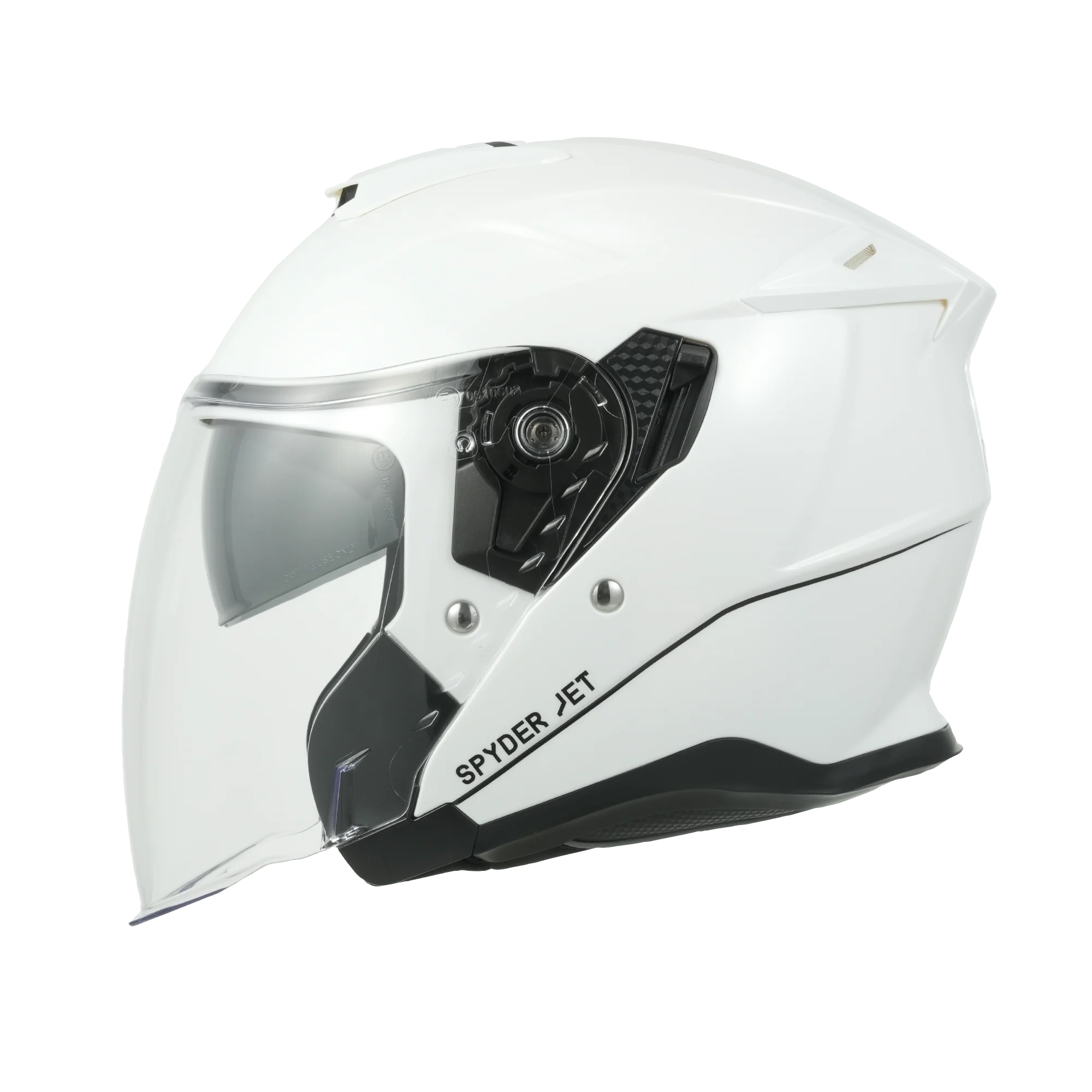 D.O.T. & ECE Daytona Spyder Jet- Hi-Gloss White