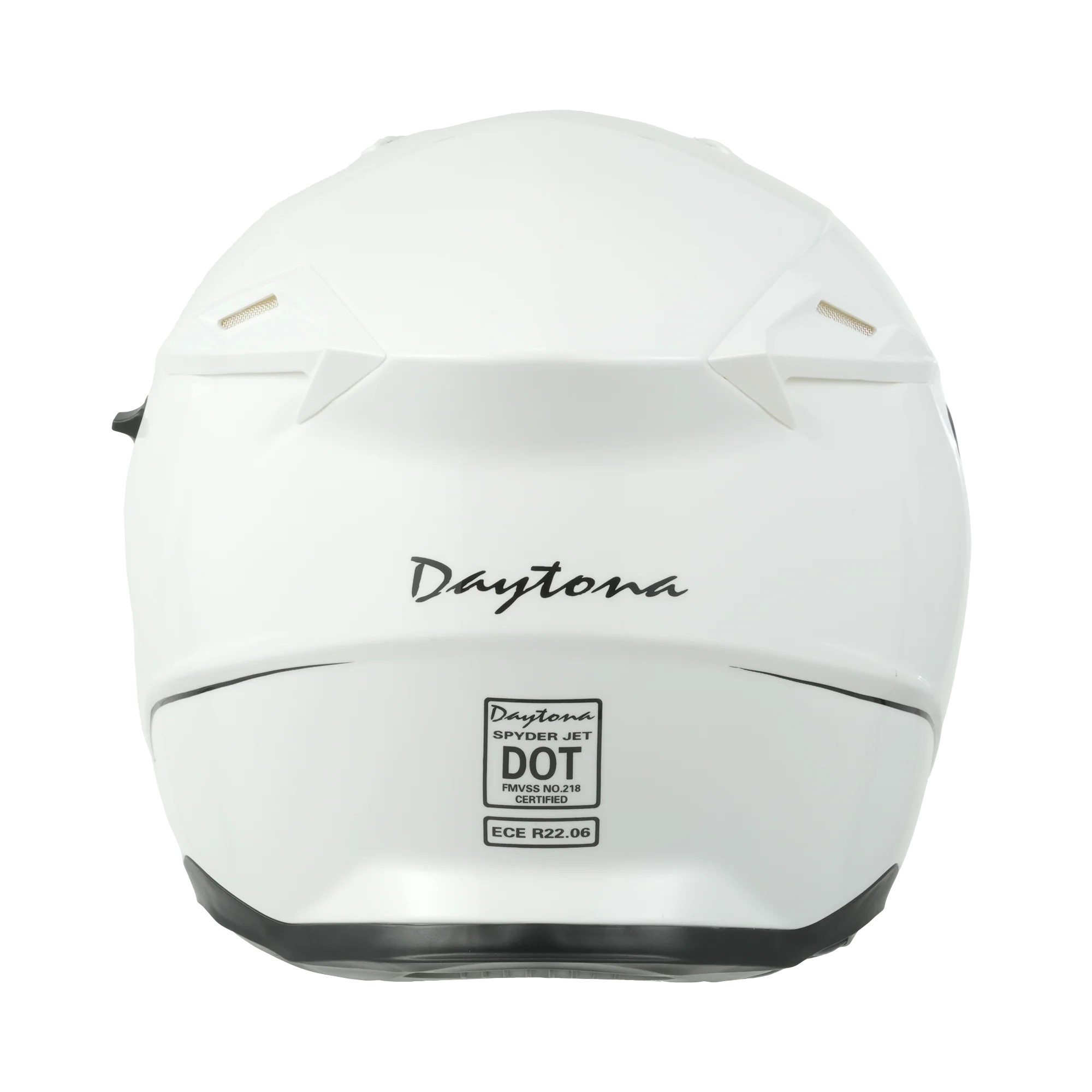 D.O.T. & ECE Daytona Spyder Jet- Hi-Gloss White