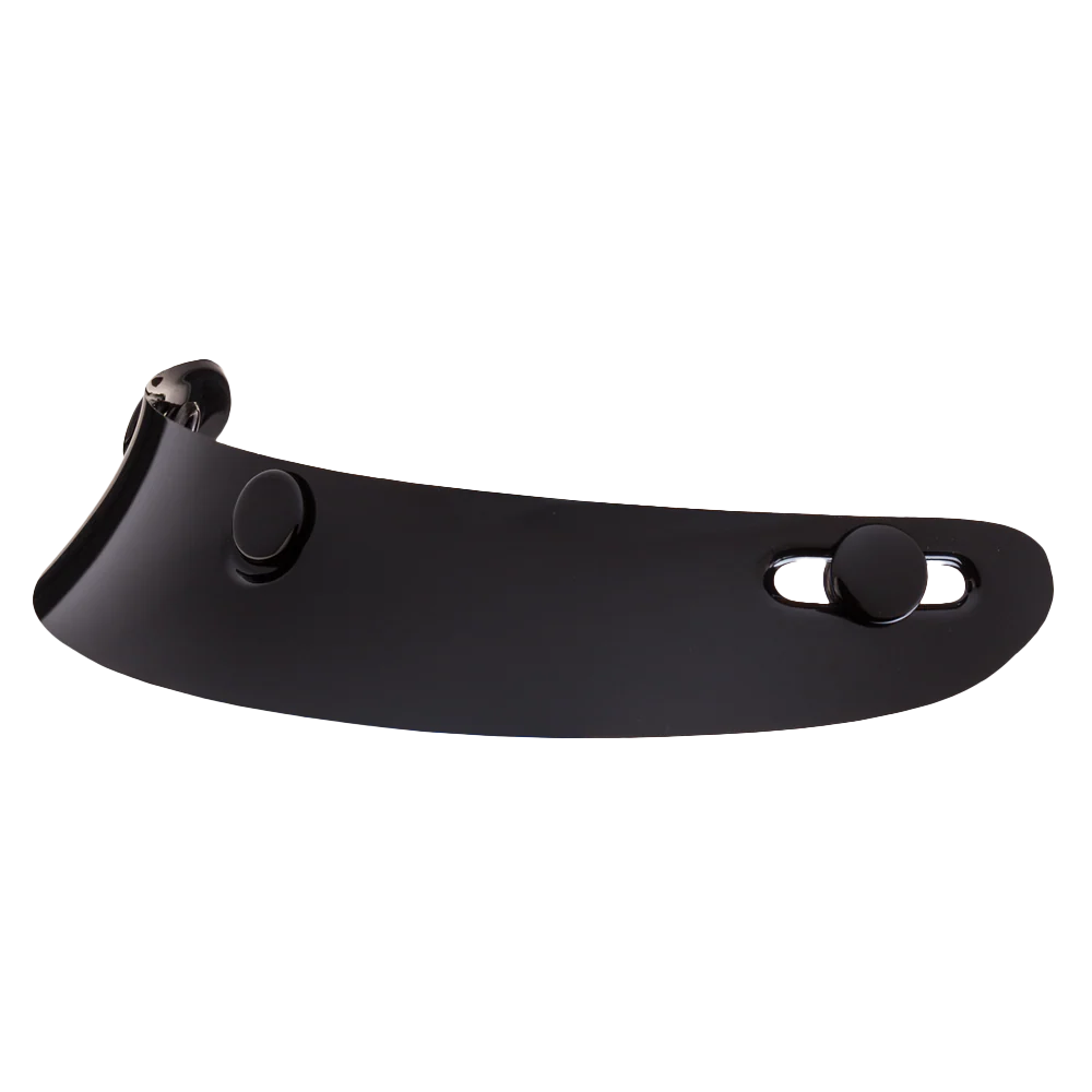 Mini Scoop Visor- Gloss Black