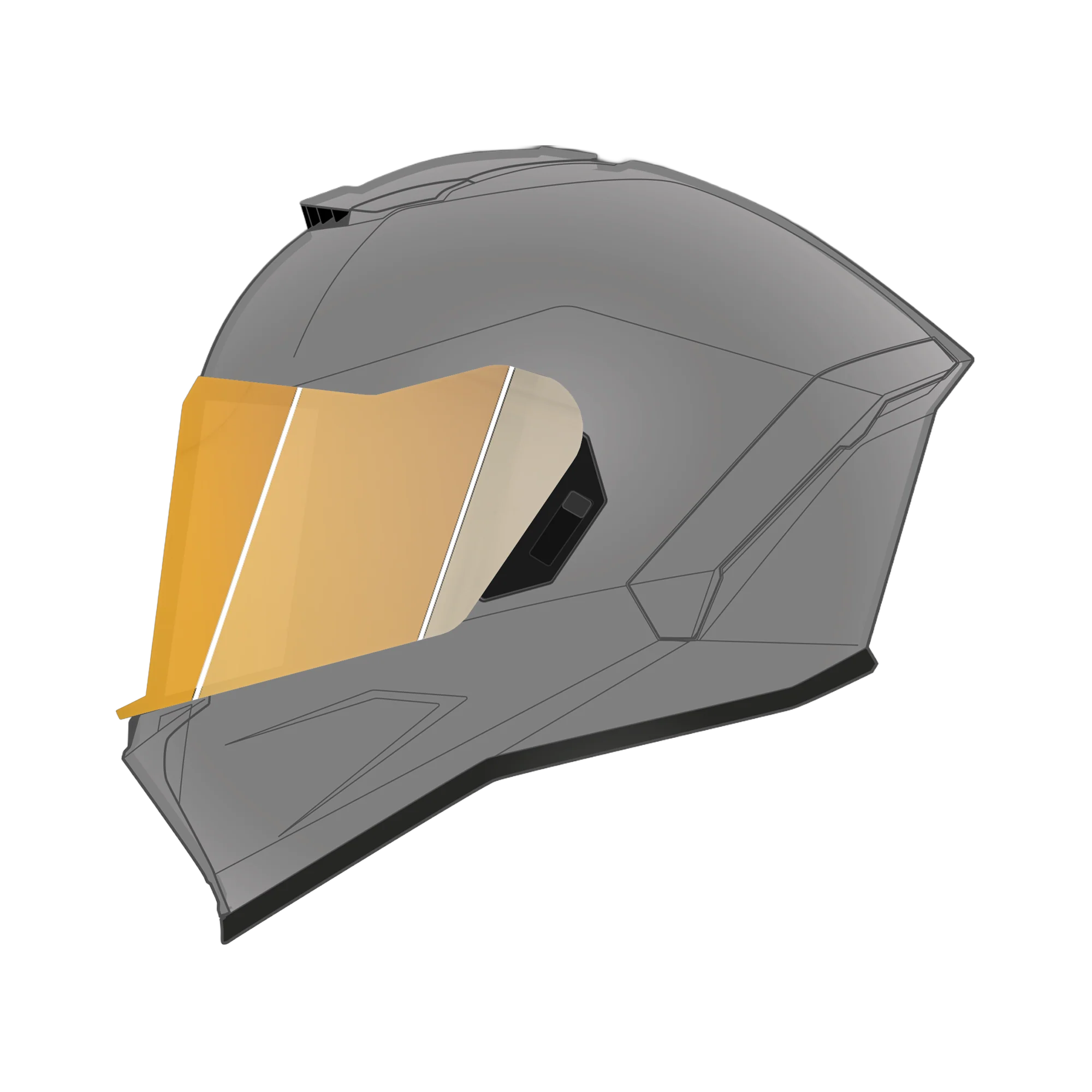 Viper Shield Outer- Photochromic Gold