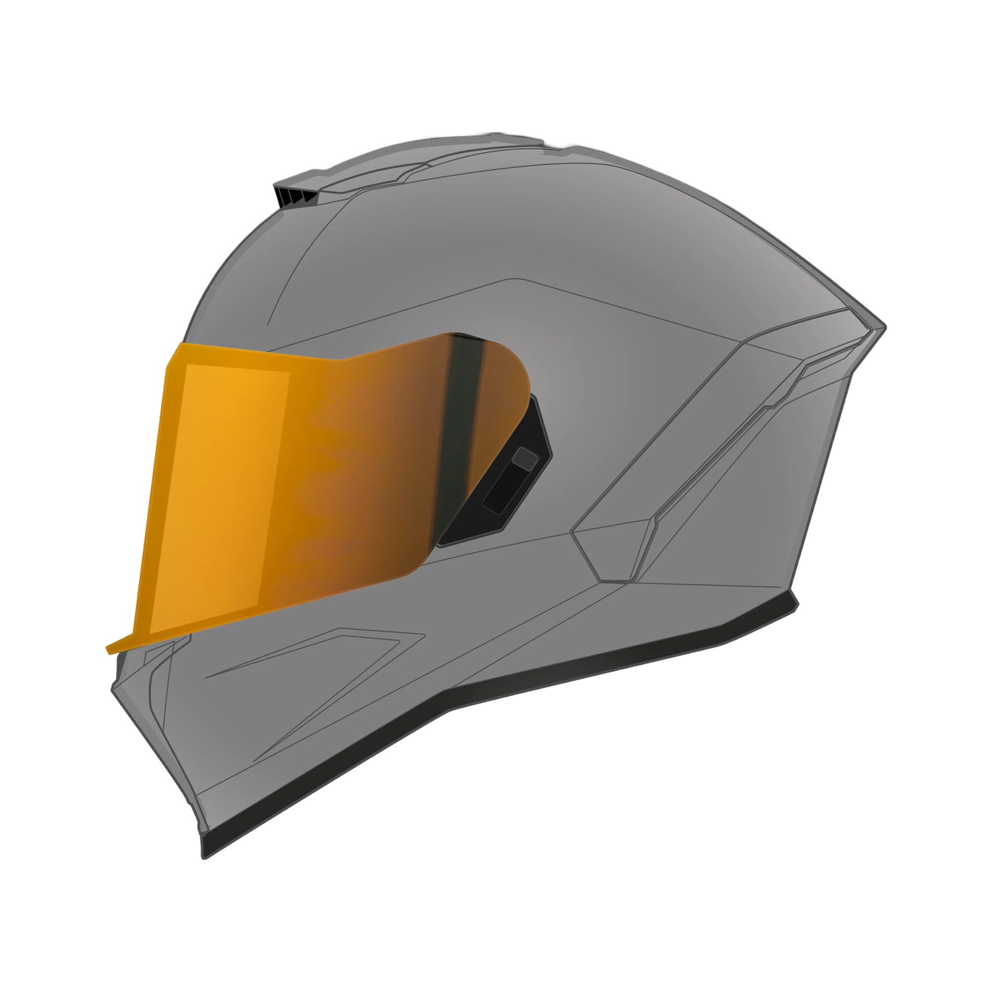 Viper Shield Outer- Gold
