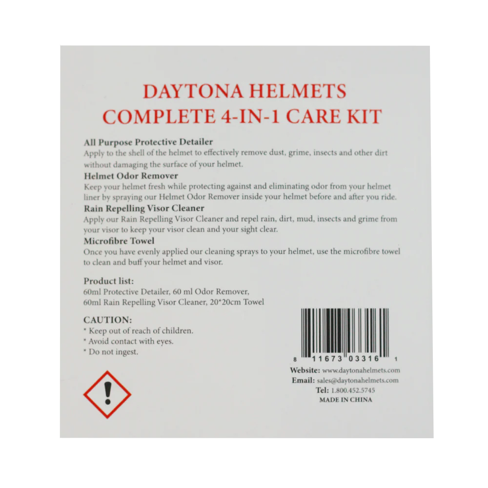 Helmet Care Kit- Single (CK-1)