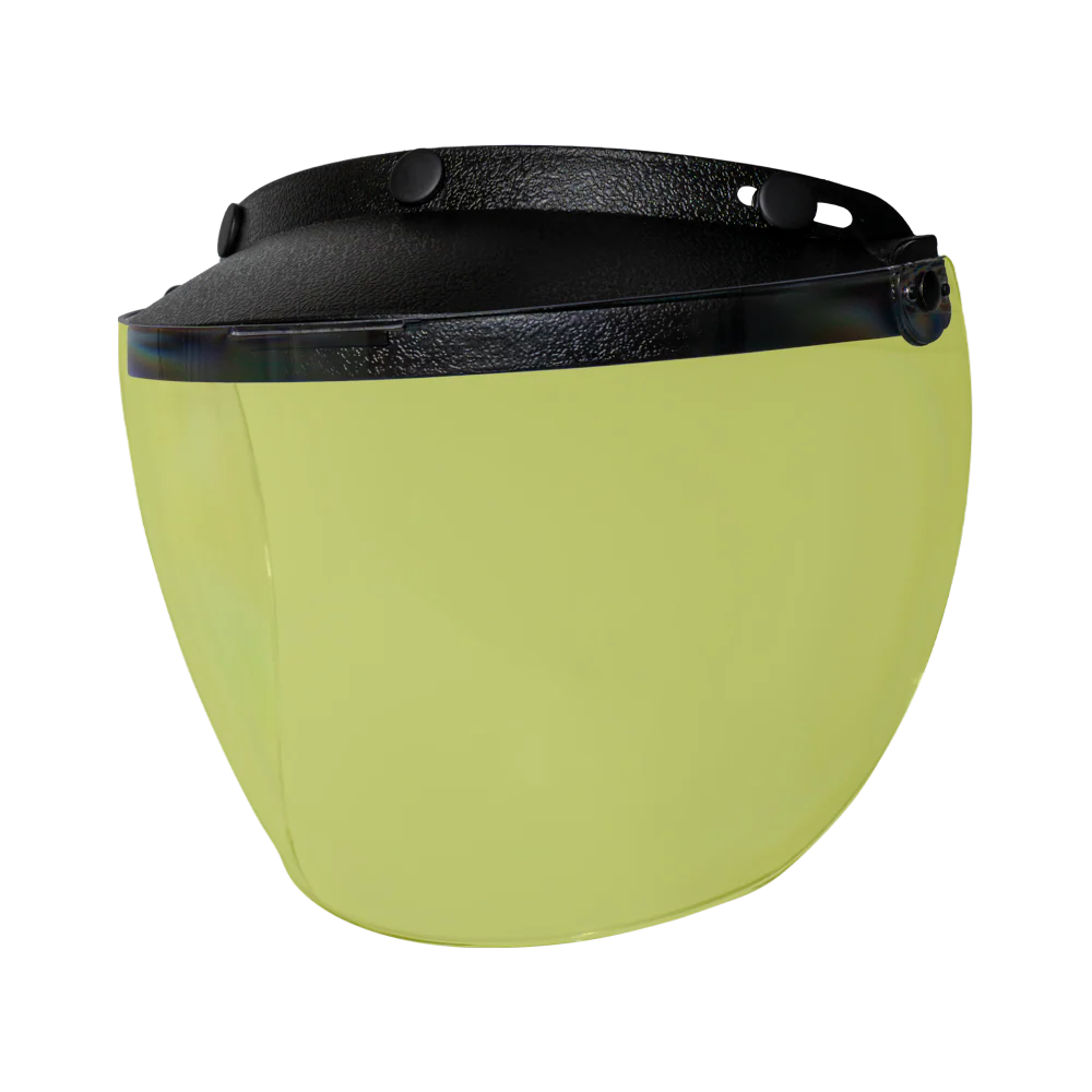 Flip Up Visor- Yellow